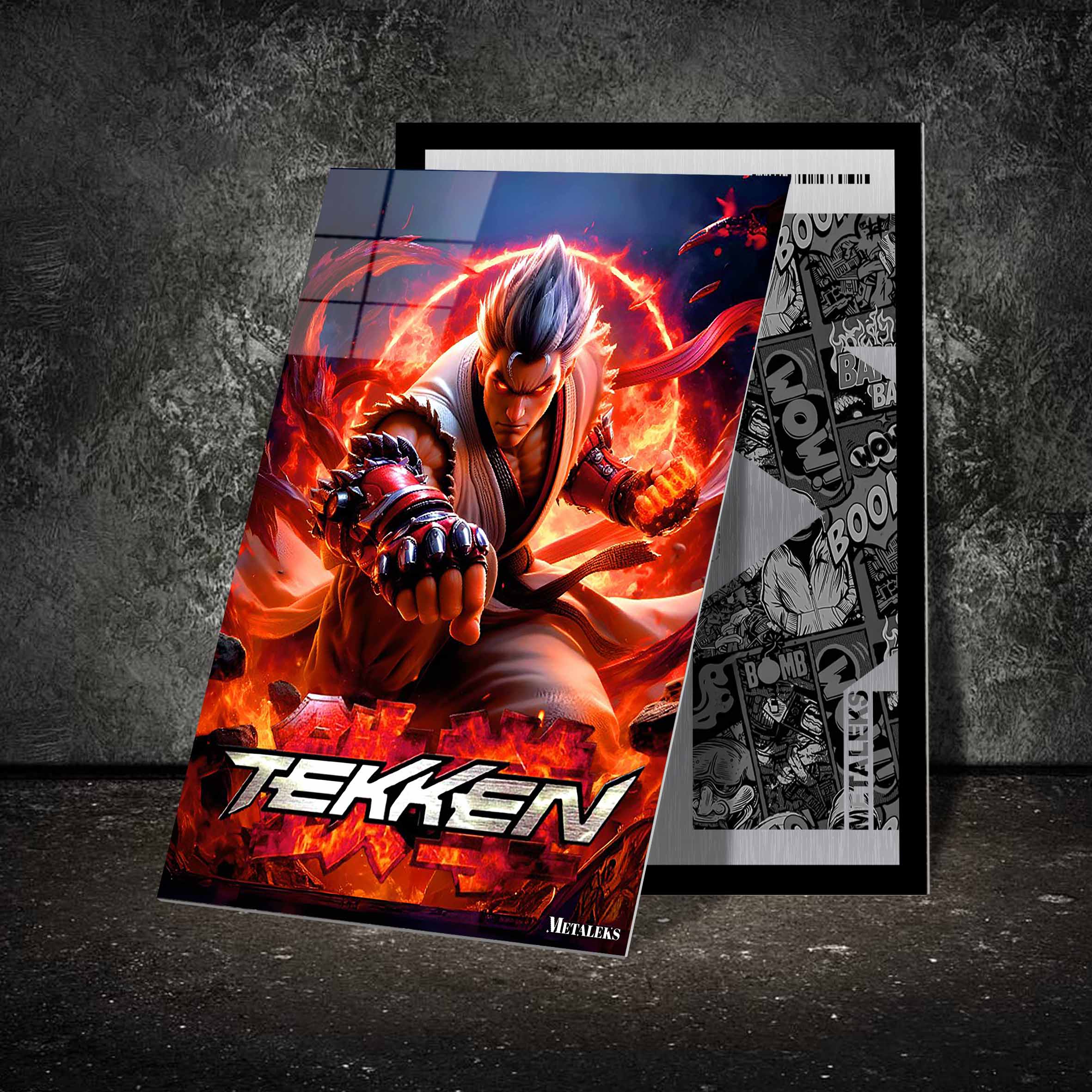 Tekken 7 Kajuya Ilustration-designed by @ Beat Art