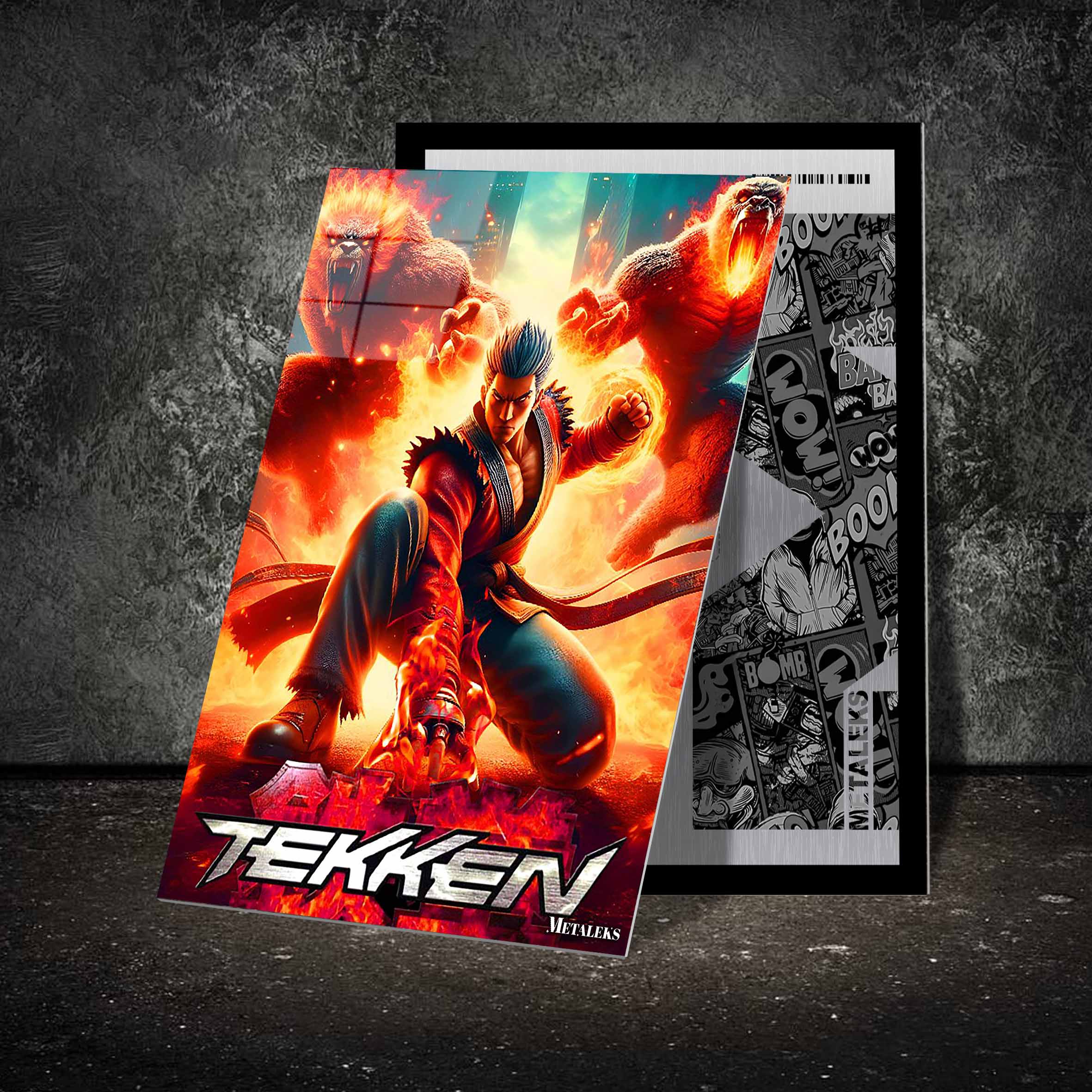 Tekken Kajuya Ilustration-designed by @ Beat Art