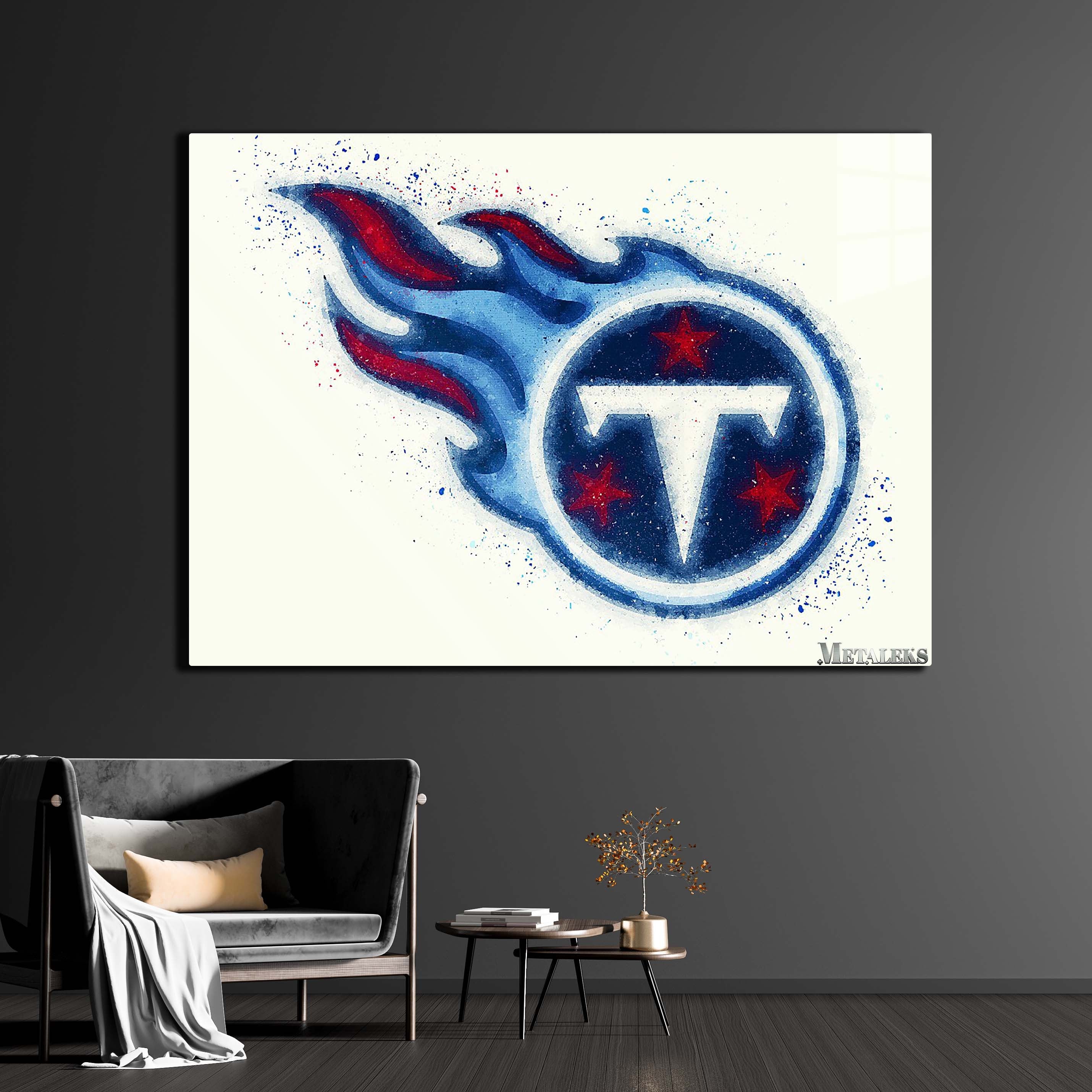 Tennessee Titans Watercolor