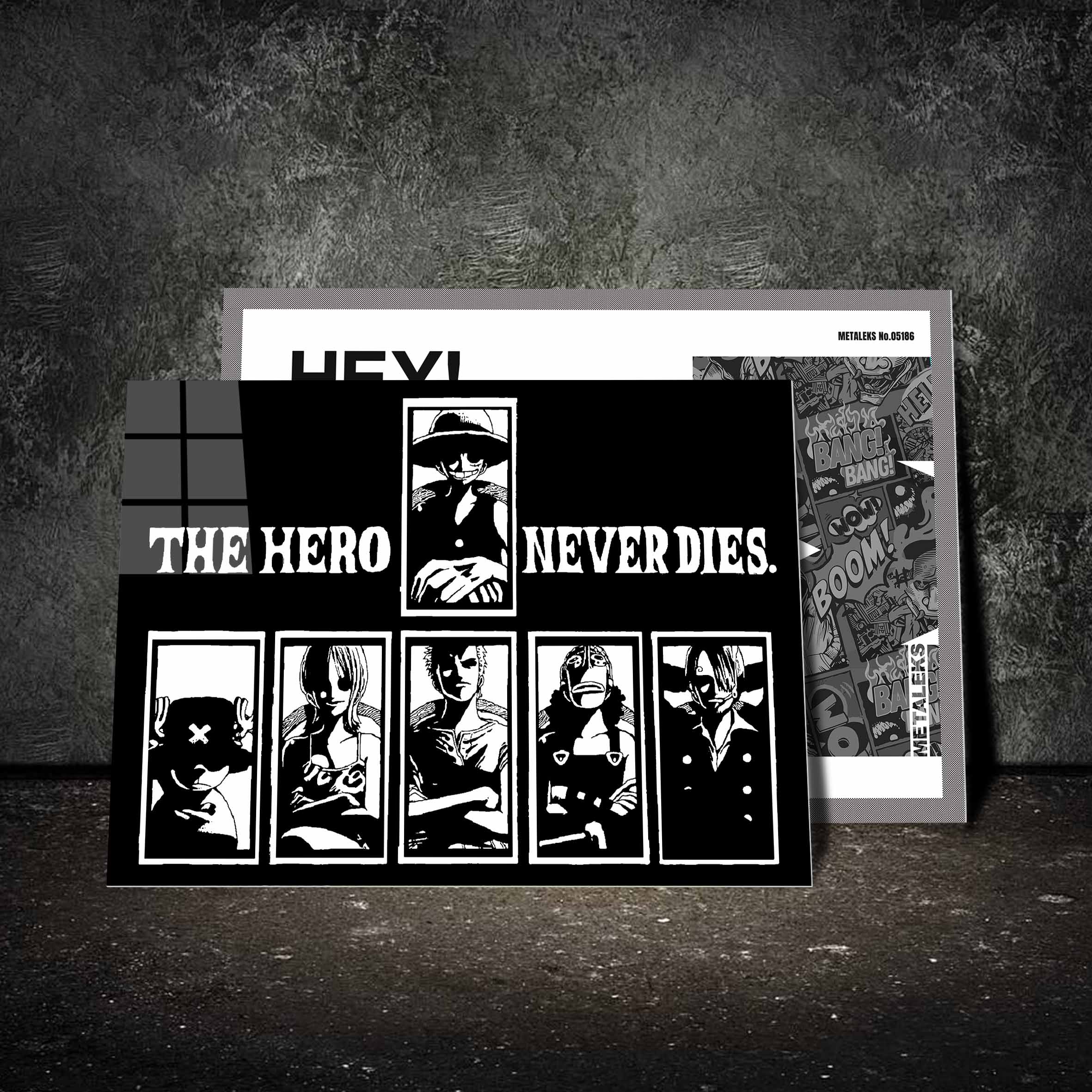 The Hero Never Dies-designed by @DynCreative