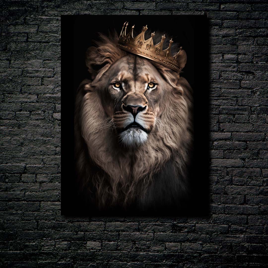 The King Lion-designed by @Puffy Design