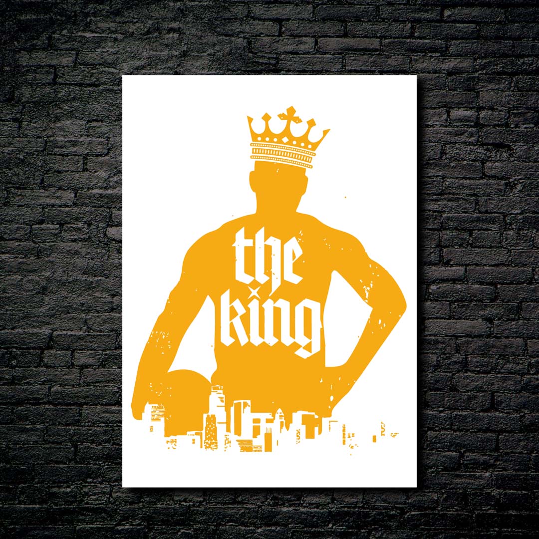 The King NBA-designed by @My Kido Art