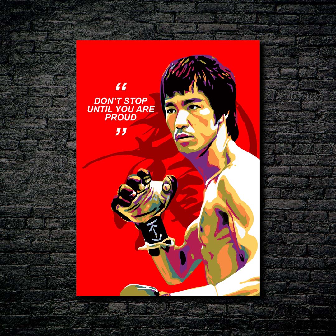 The Legend of Bruce Lee-designed by @ahmad hanapii