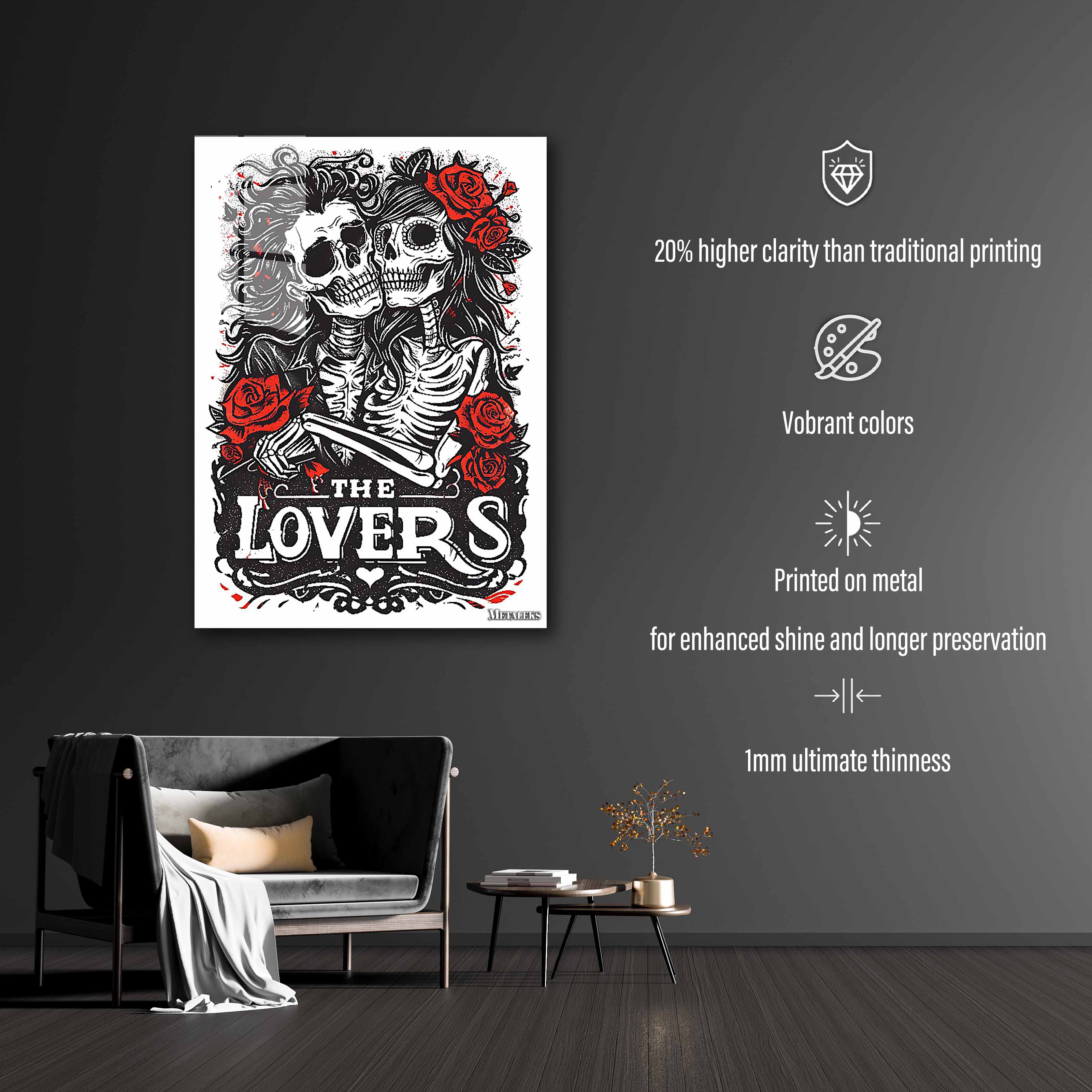 The Lovers Skeleton-designed by @Paragy