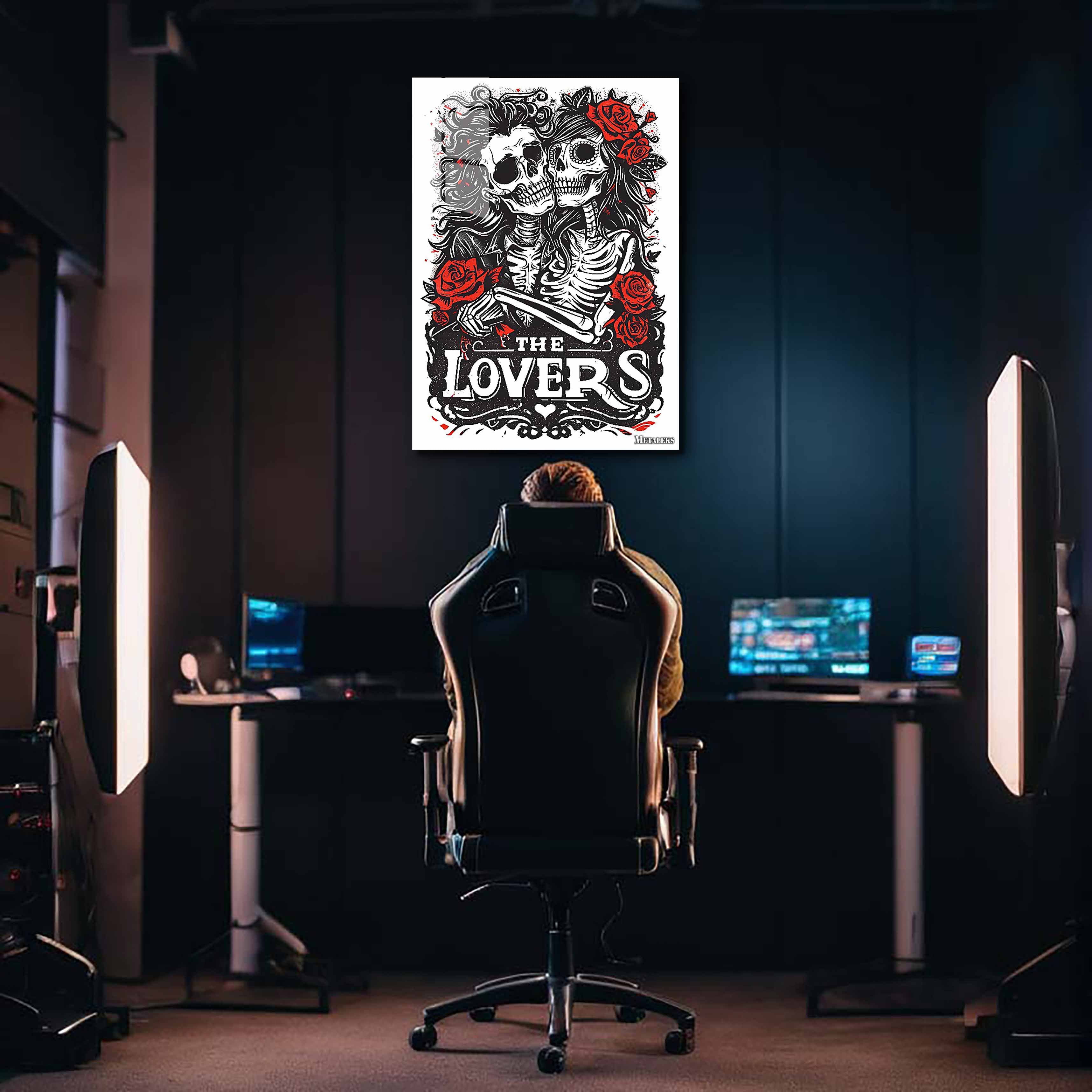 The Lovers Skeleton-designed by @Paragy