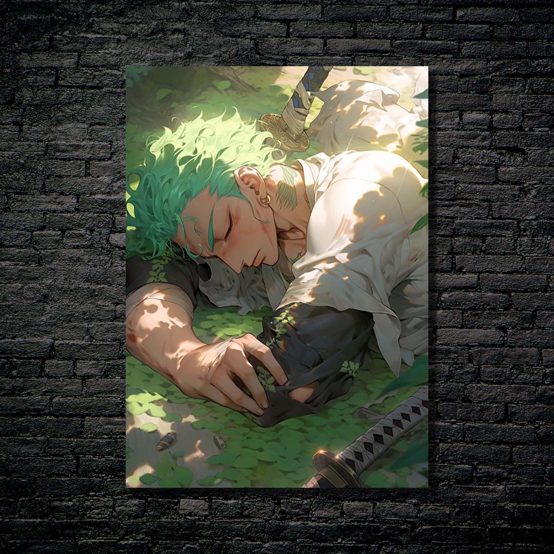 The Nap of the Blade_ Zoro's Restful Respite