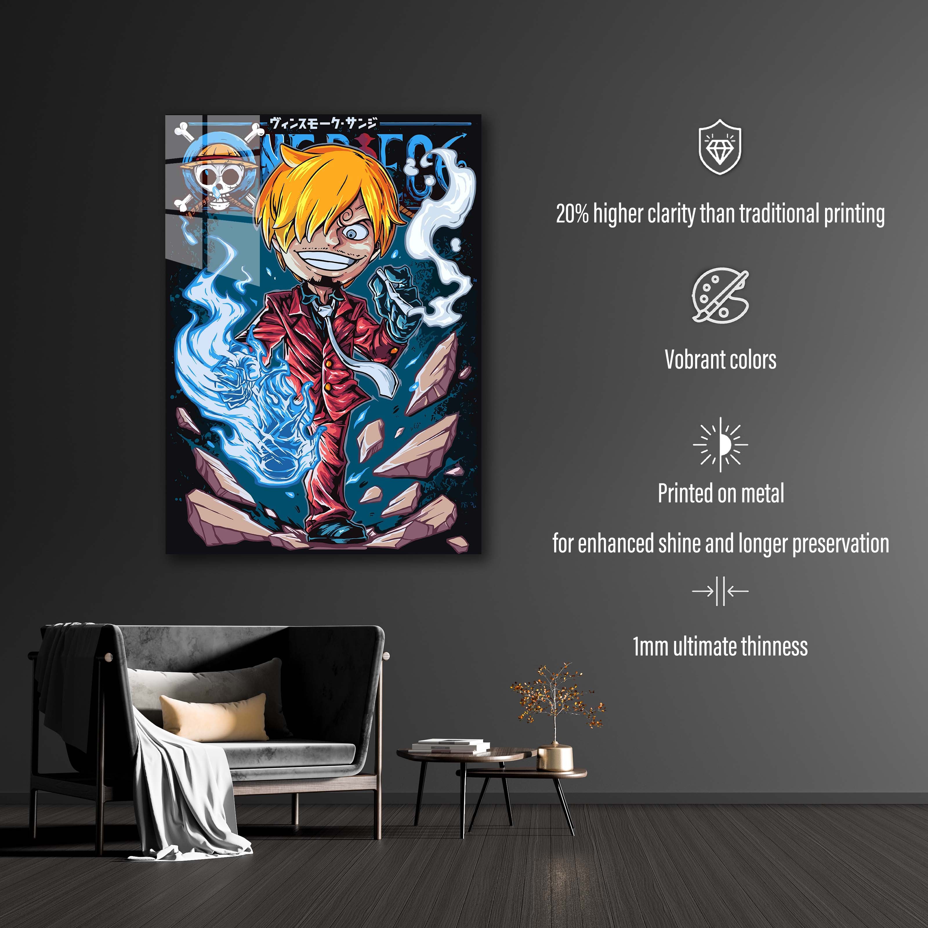 One Piece Sanji Posters Online - Shop Unique Metal Prints, Pictures,  Paintings