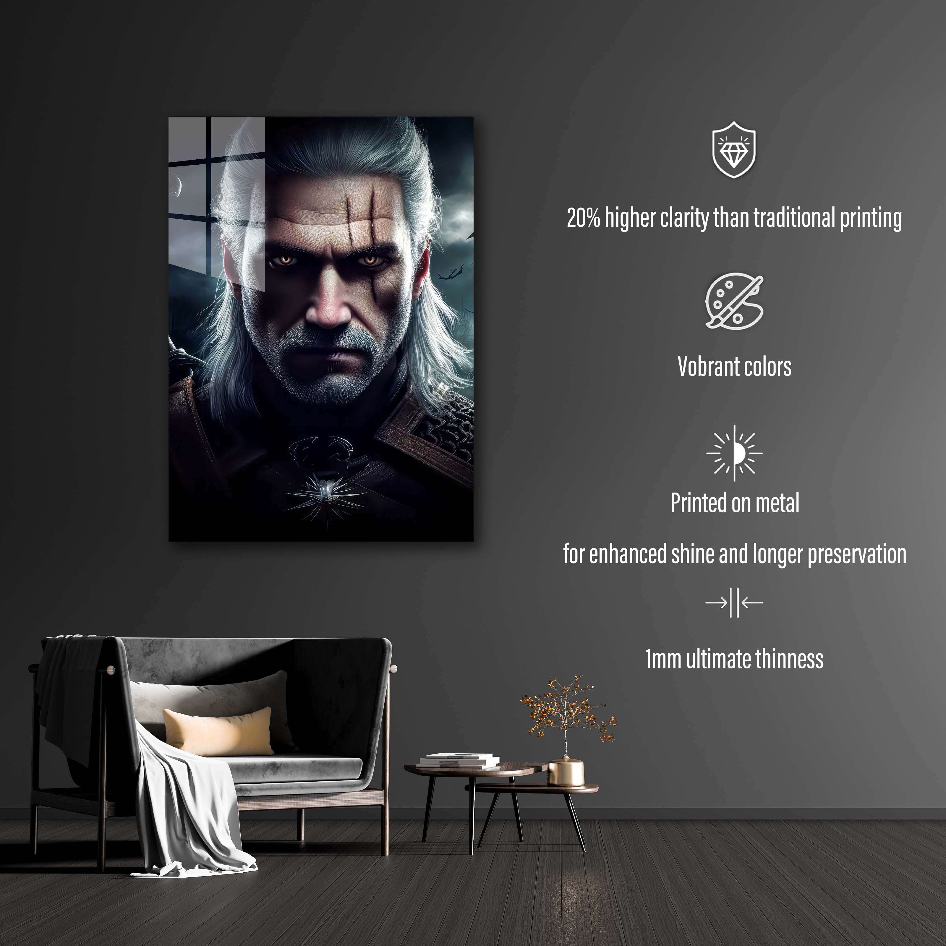 The Witcher- Gerald-Artwork by @starart_ia