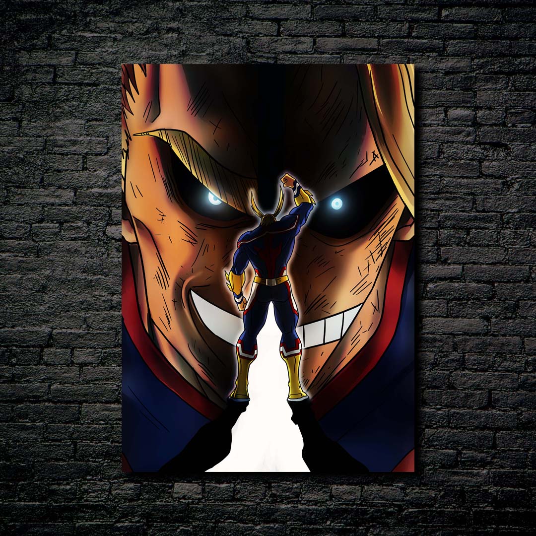 The all might-designed by @MCAshe art