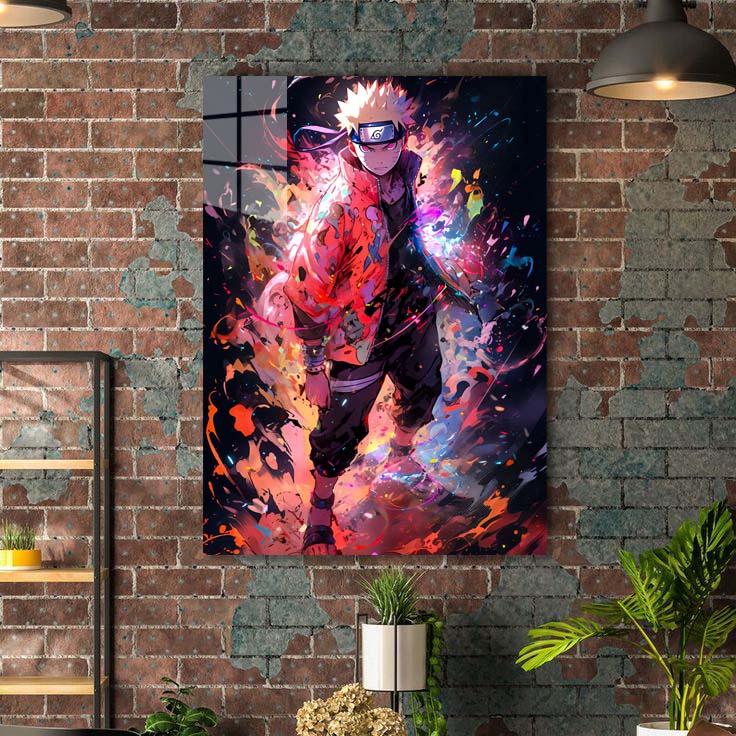 The dazzling Naruto-designed by @Ai_inkdreams