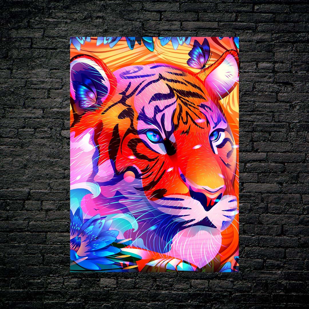 Tiger Forest-designed by @My Kido Art