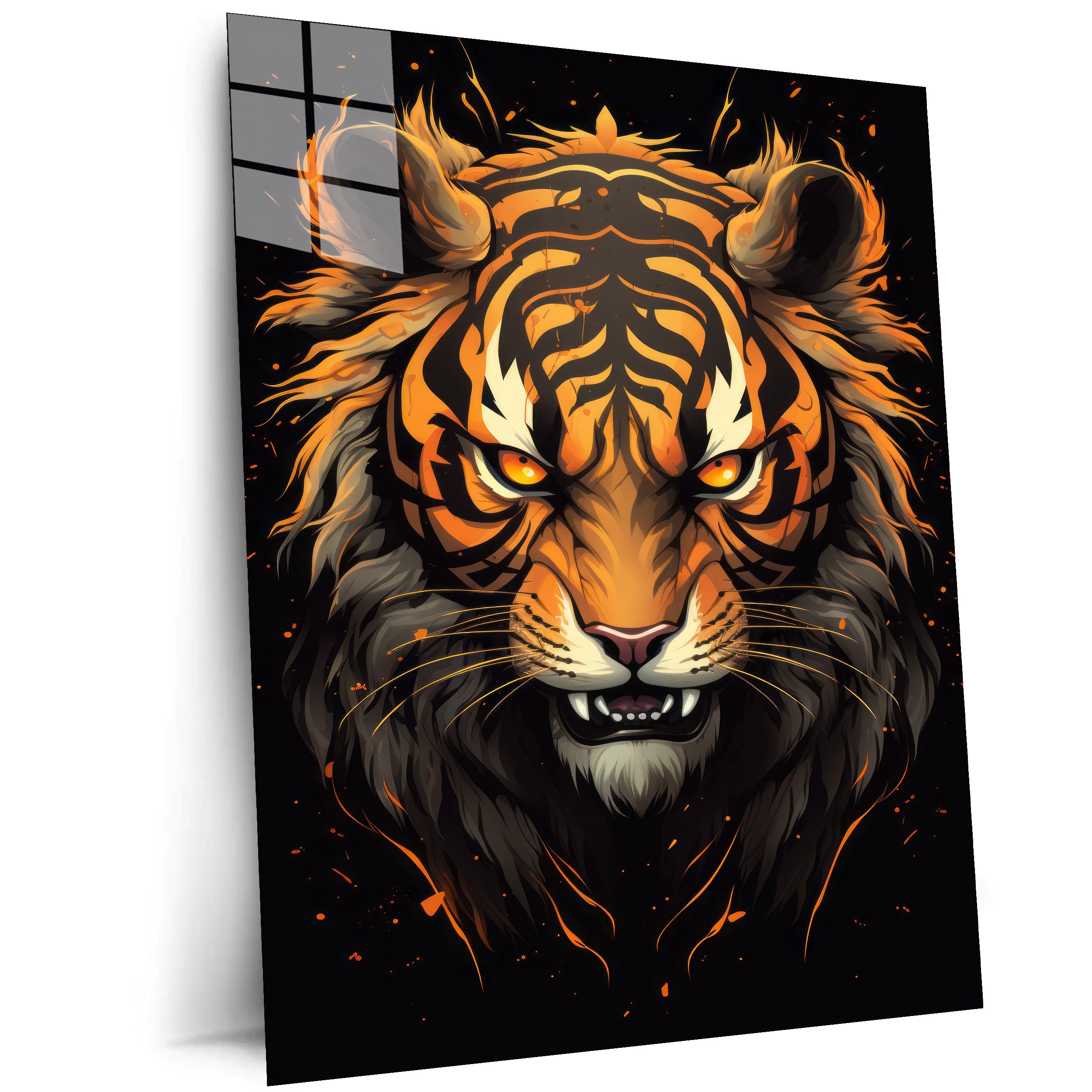 Tiger Roar-Artwork by @David Arts