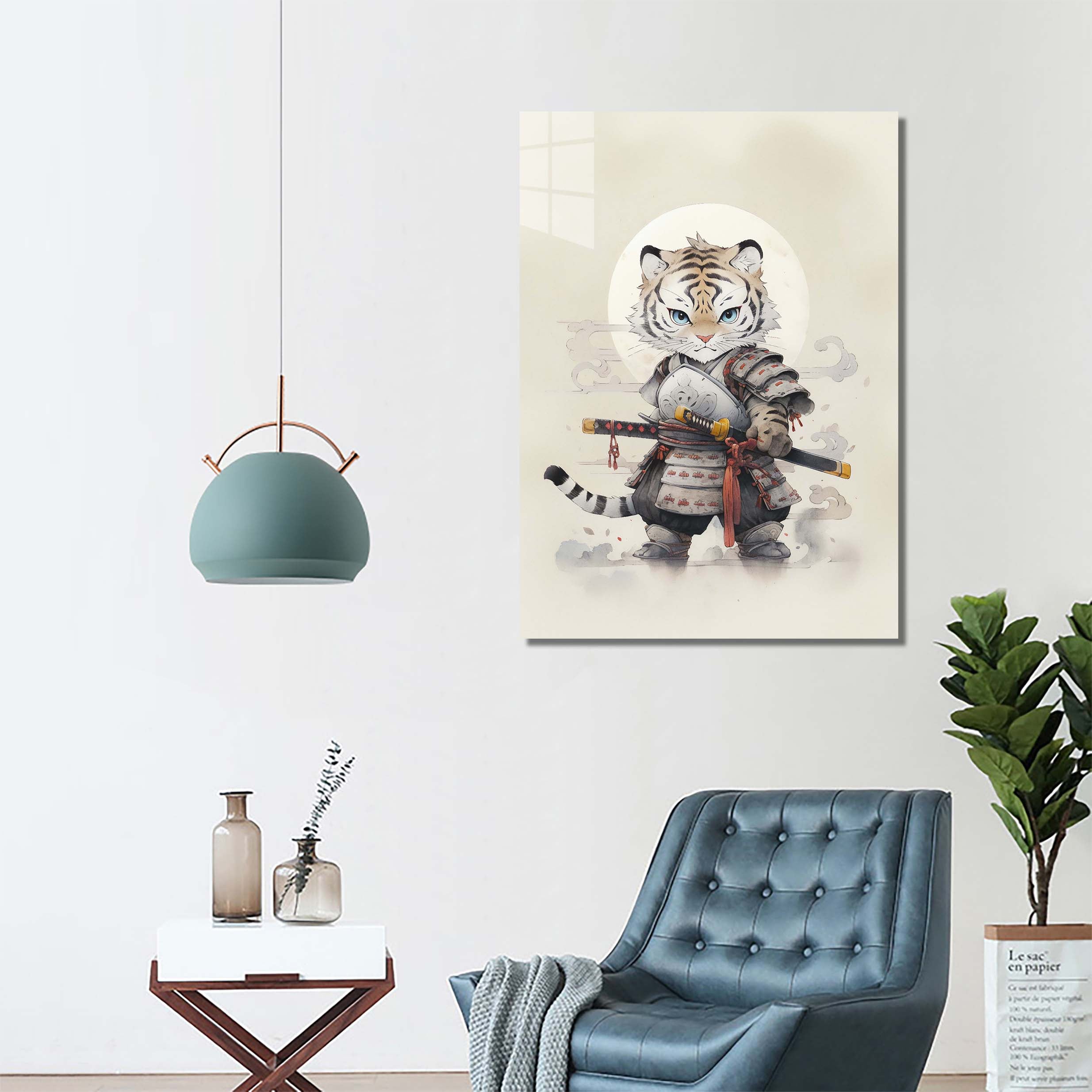 Tiger Samurai Warrior-designed by @Diegosilva.arts