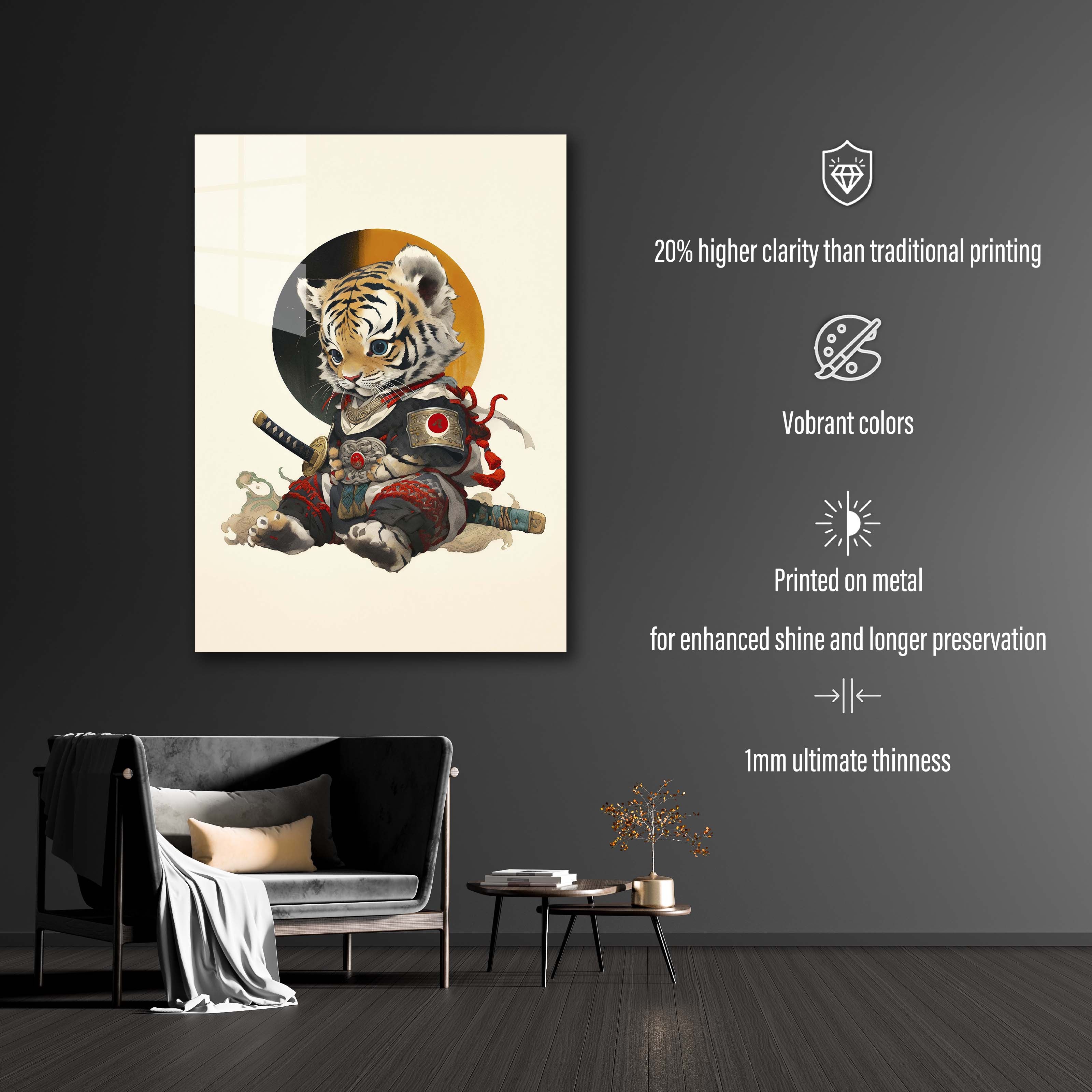 Tiger Samurai-designed by @Diegosilva.arts