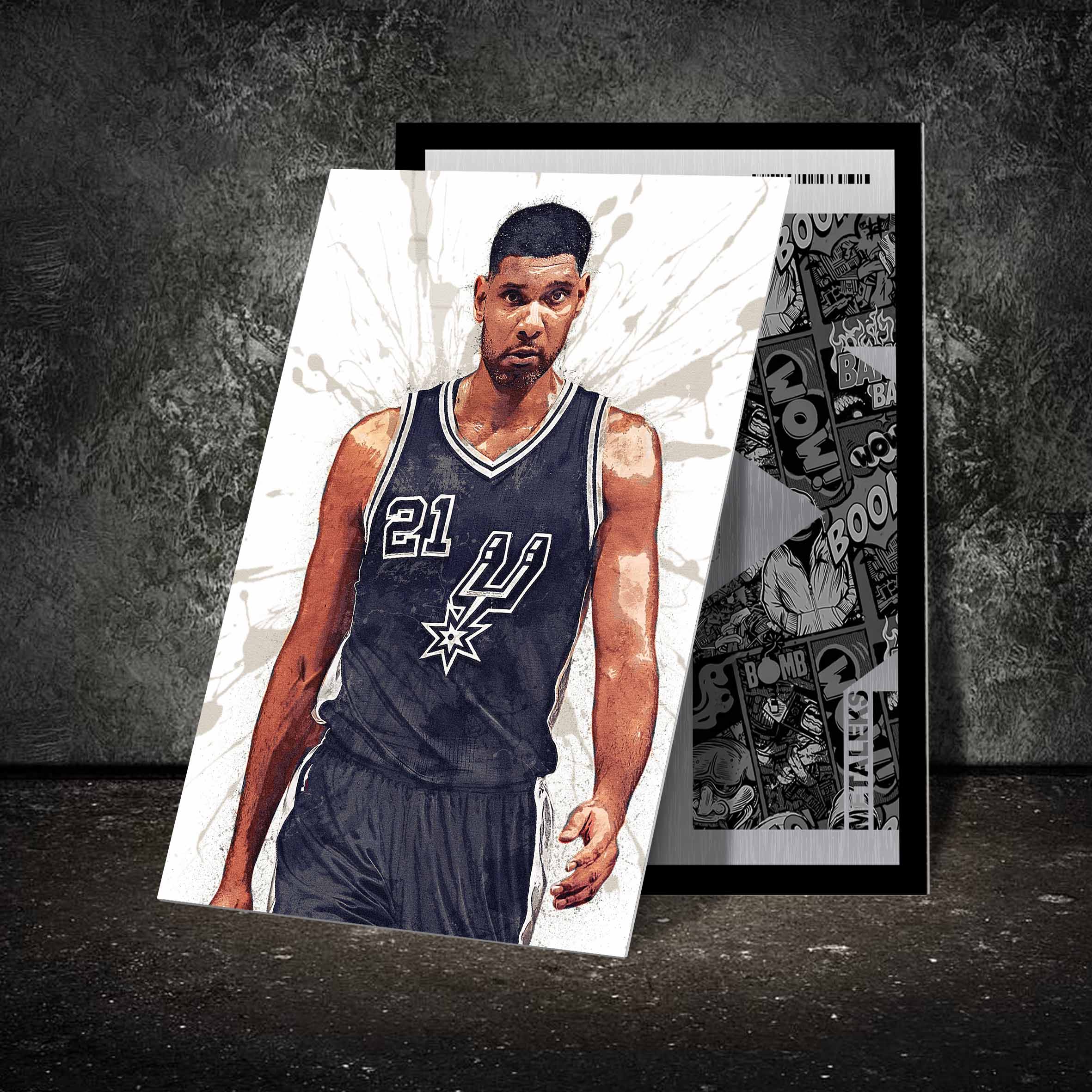 Tim Duncan San Antonio Spurs-designed by @Hoang Van Thuan