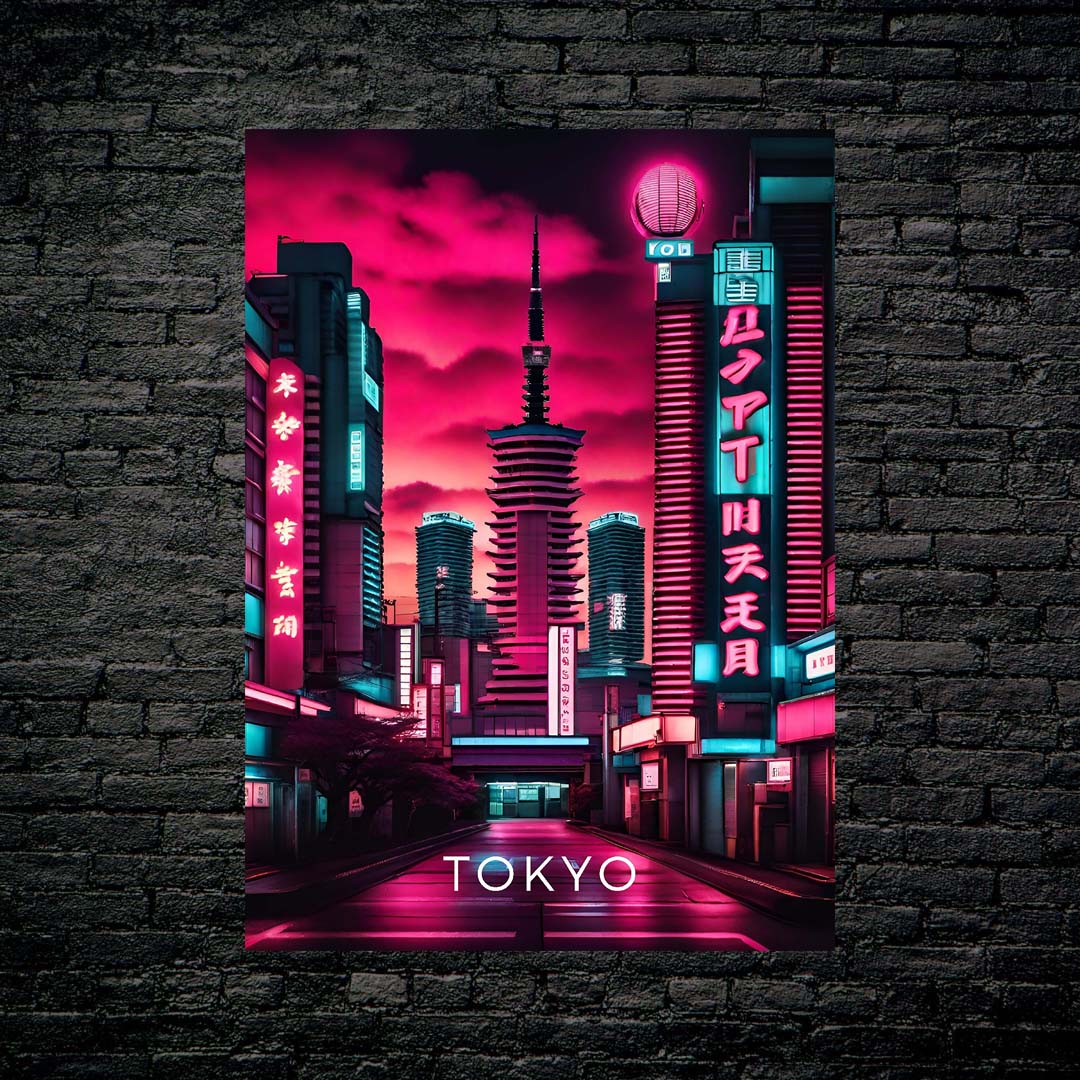 Tokyo Cityscape-designed by @DynCreative
