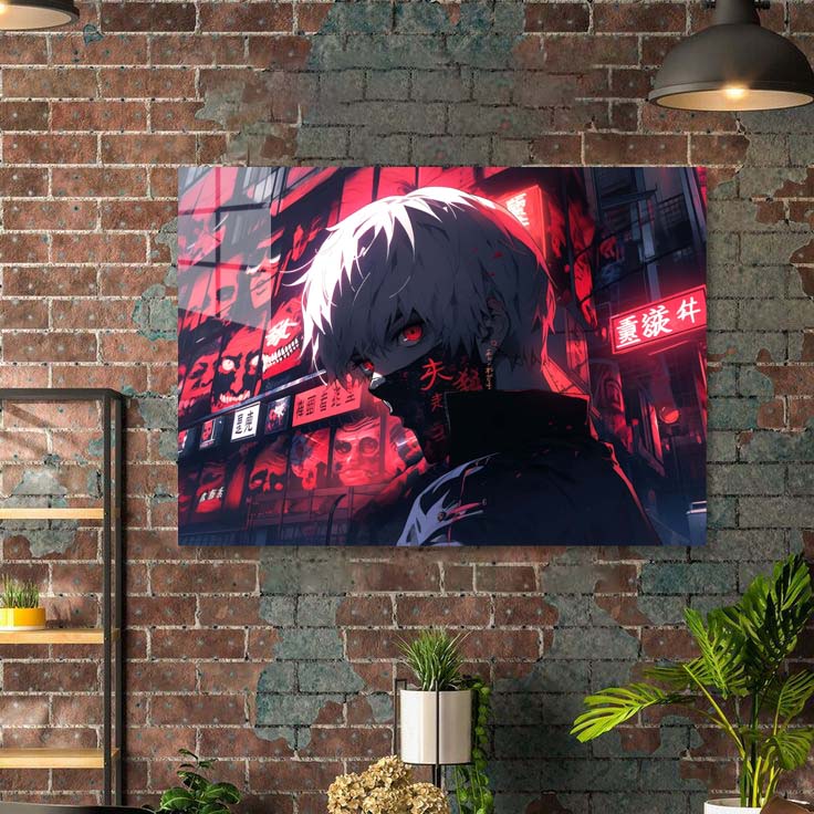 Tokyo Ghoul wallpaper by @visinaire.ai-designed by @visinaire.ai