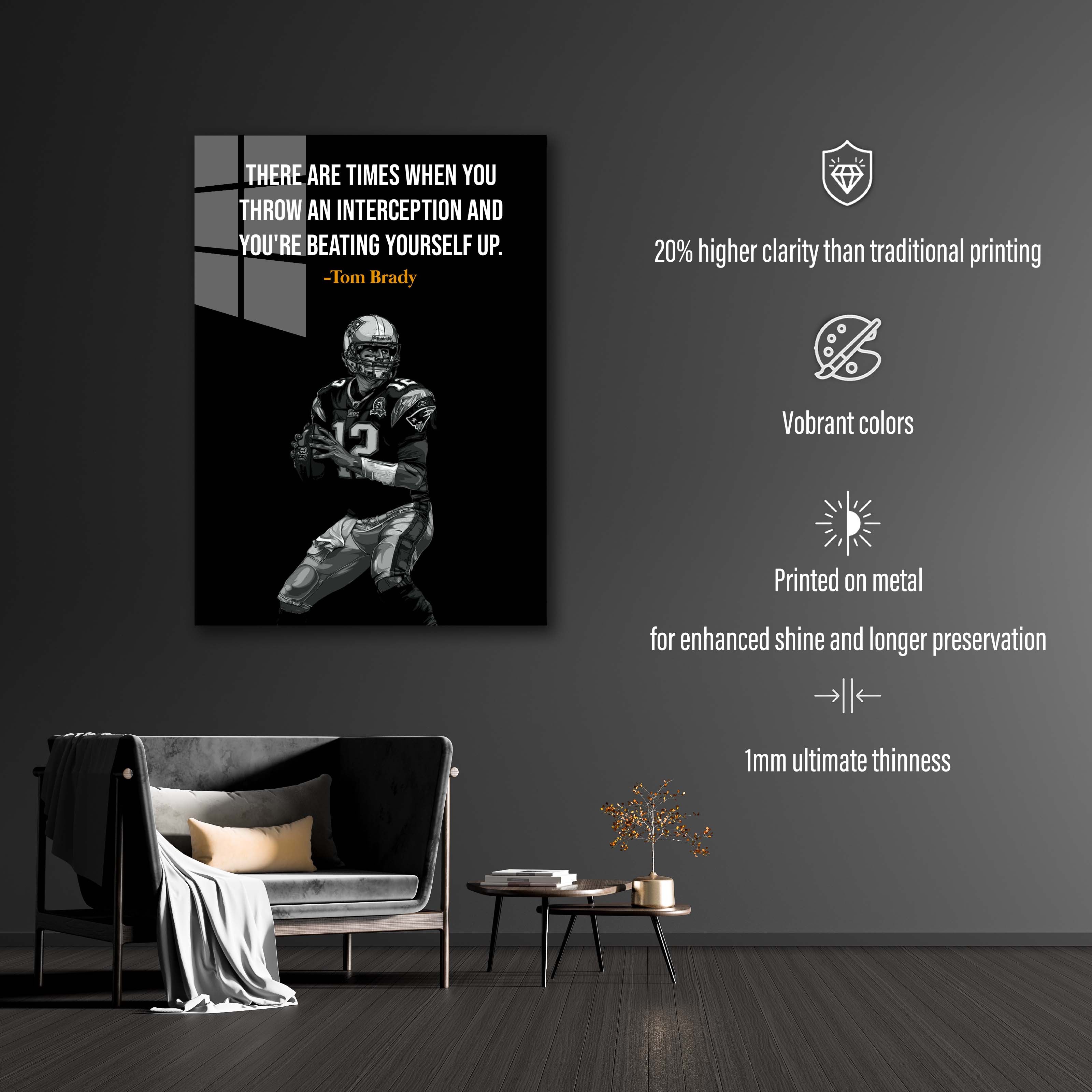 Tom Brady Quotes art-designed by @Pus Meong art