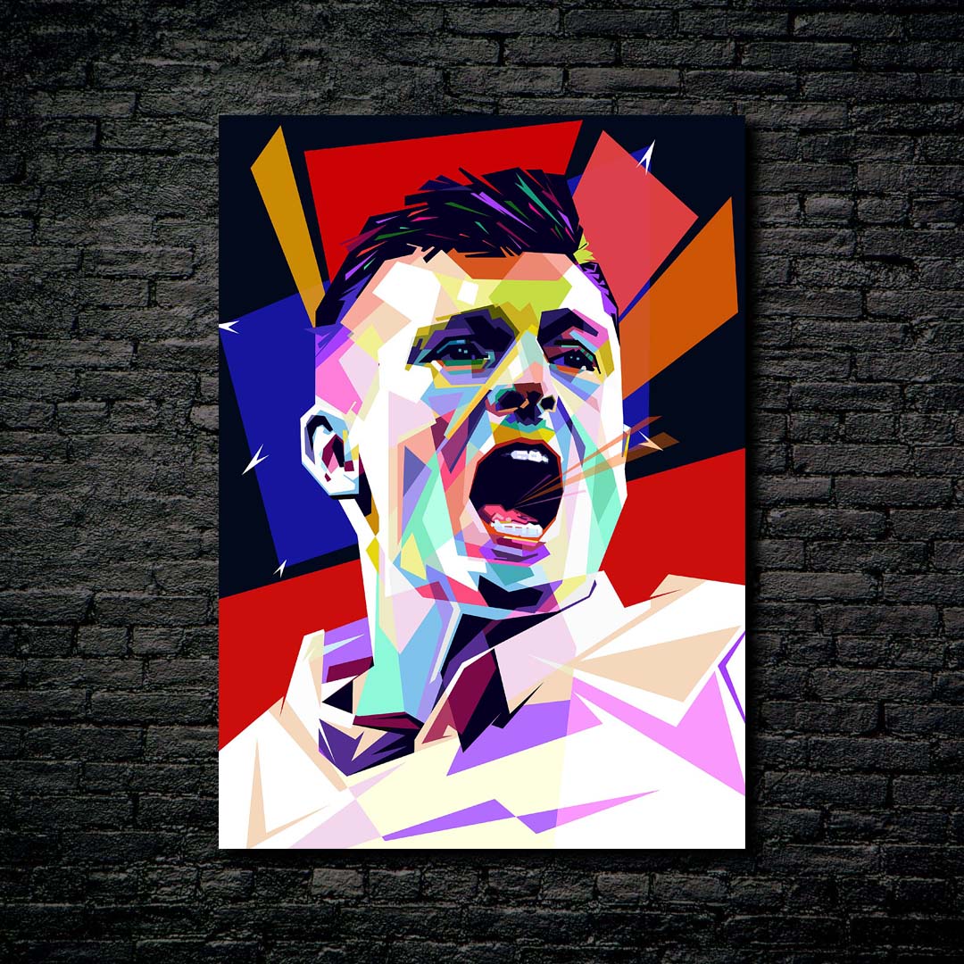 Tonni Kroos wpap style-designed by @KAVIE