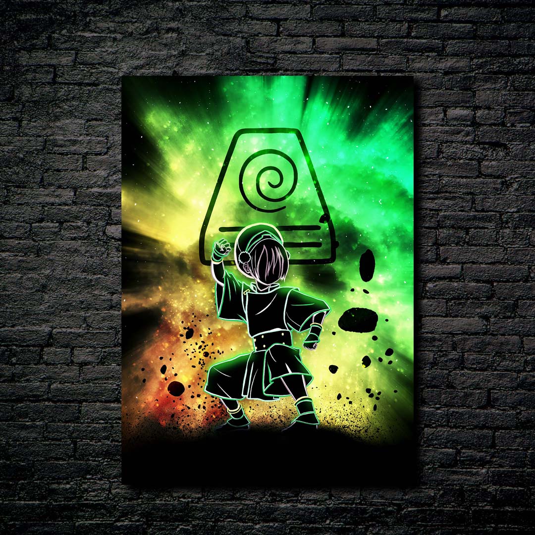 Toph the earthbender-designed by @Billy