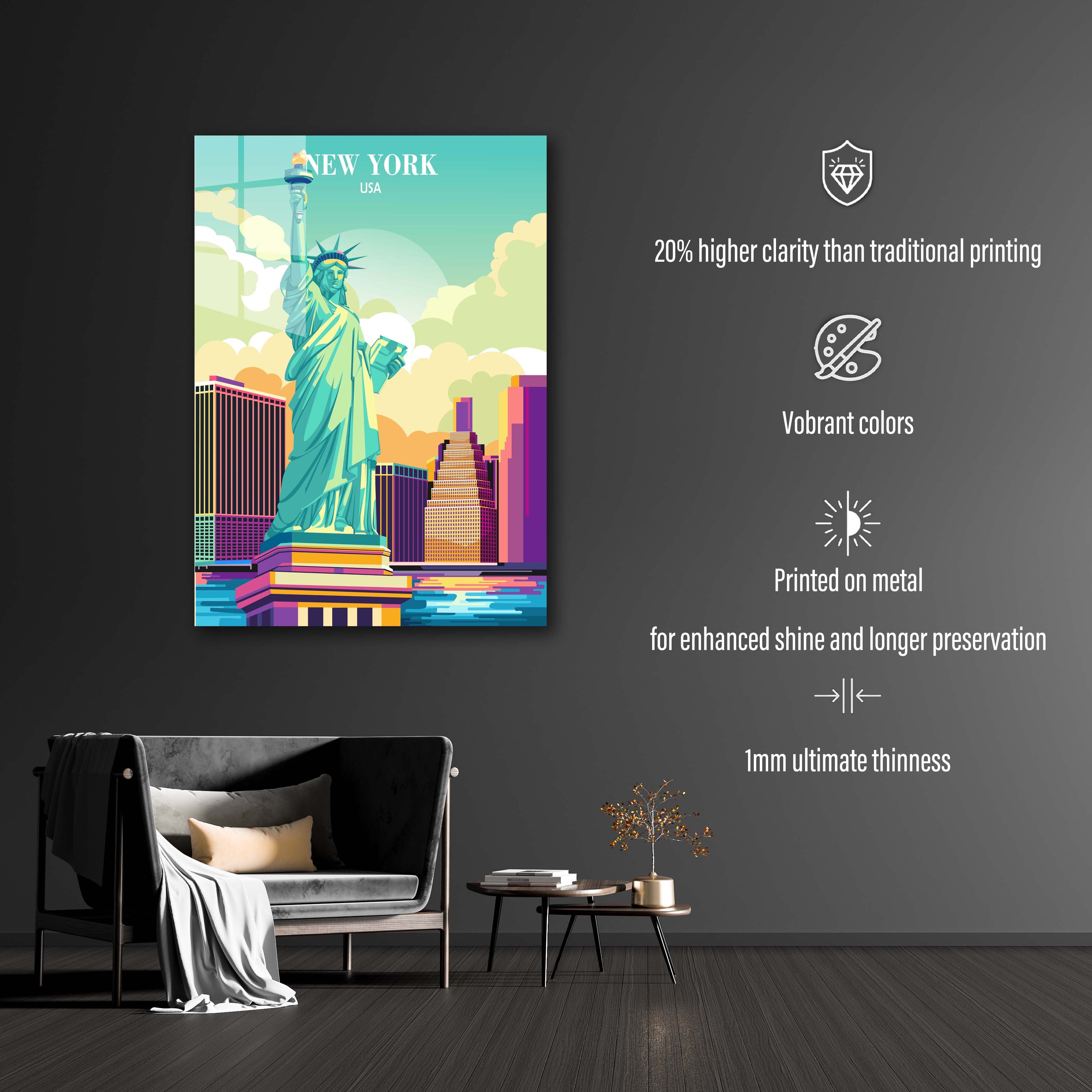 Travel Poster New York City USA-designed by @dikasujud
