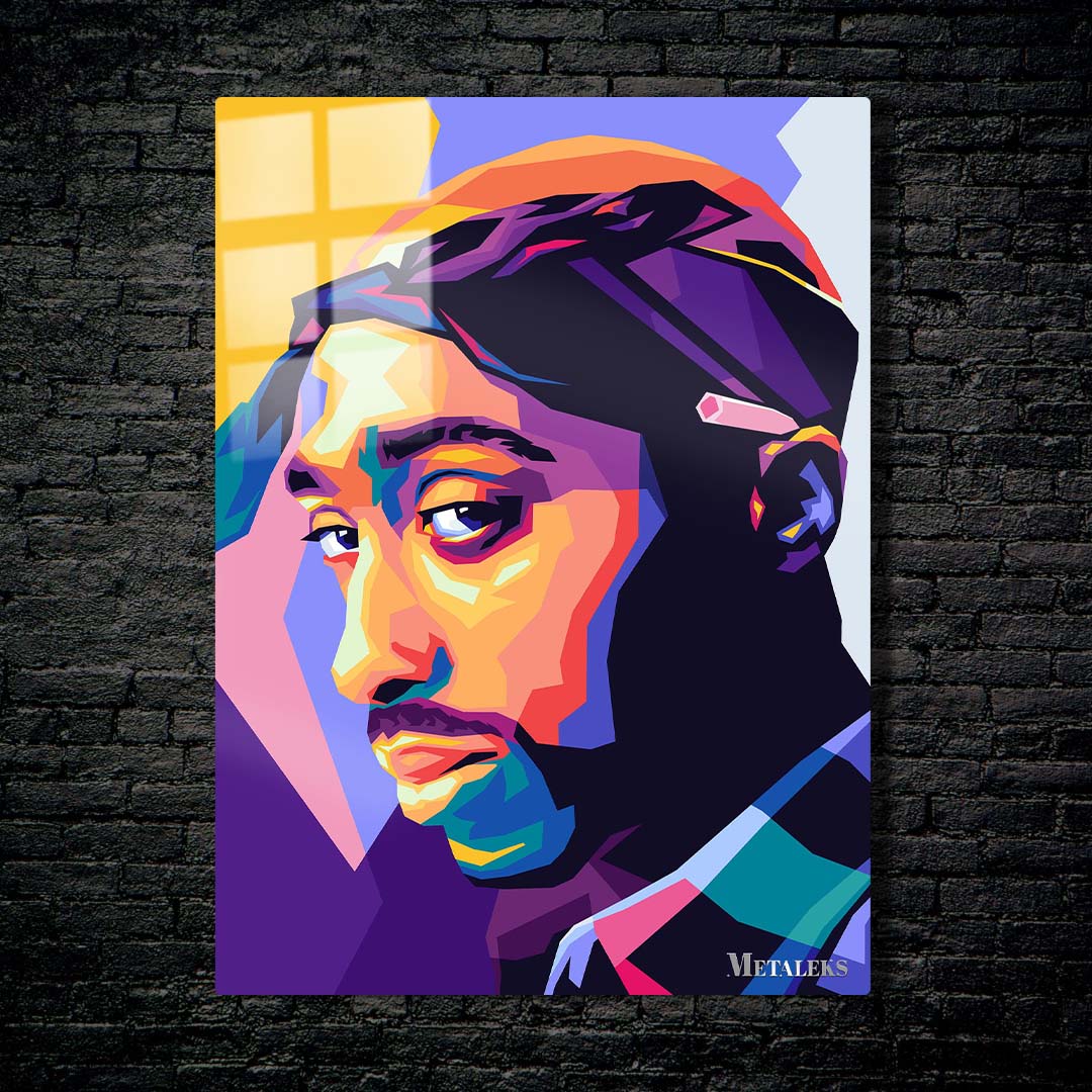 Tupac wpap pop art