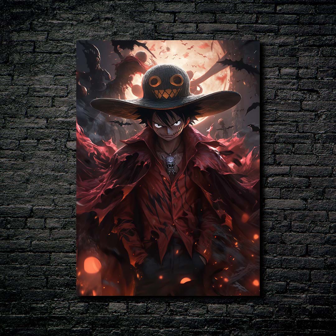 Vampire_Luffy_01-Artwork by @DELGAIVIDEO