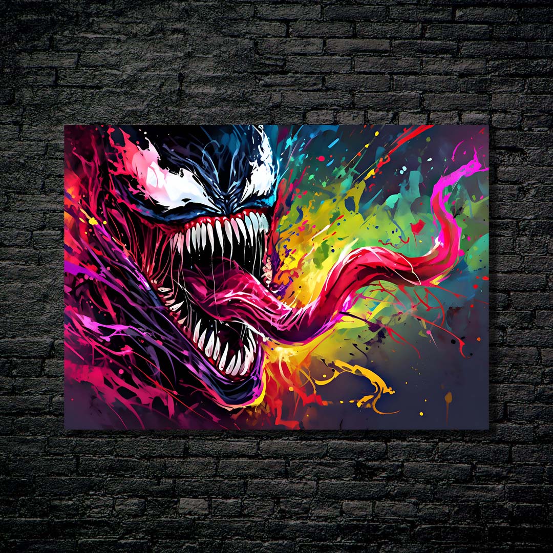 Venom color spread Art-designed by @Blinkburst