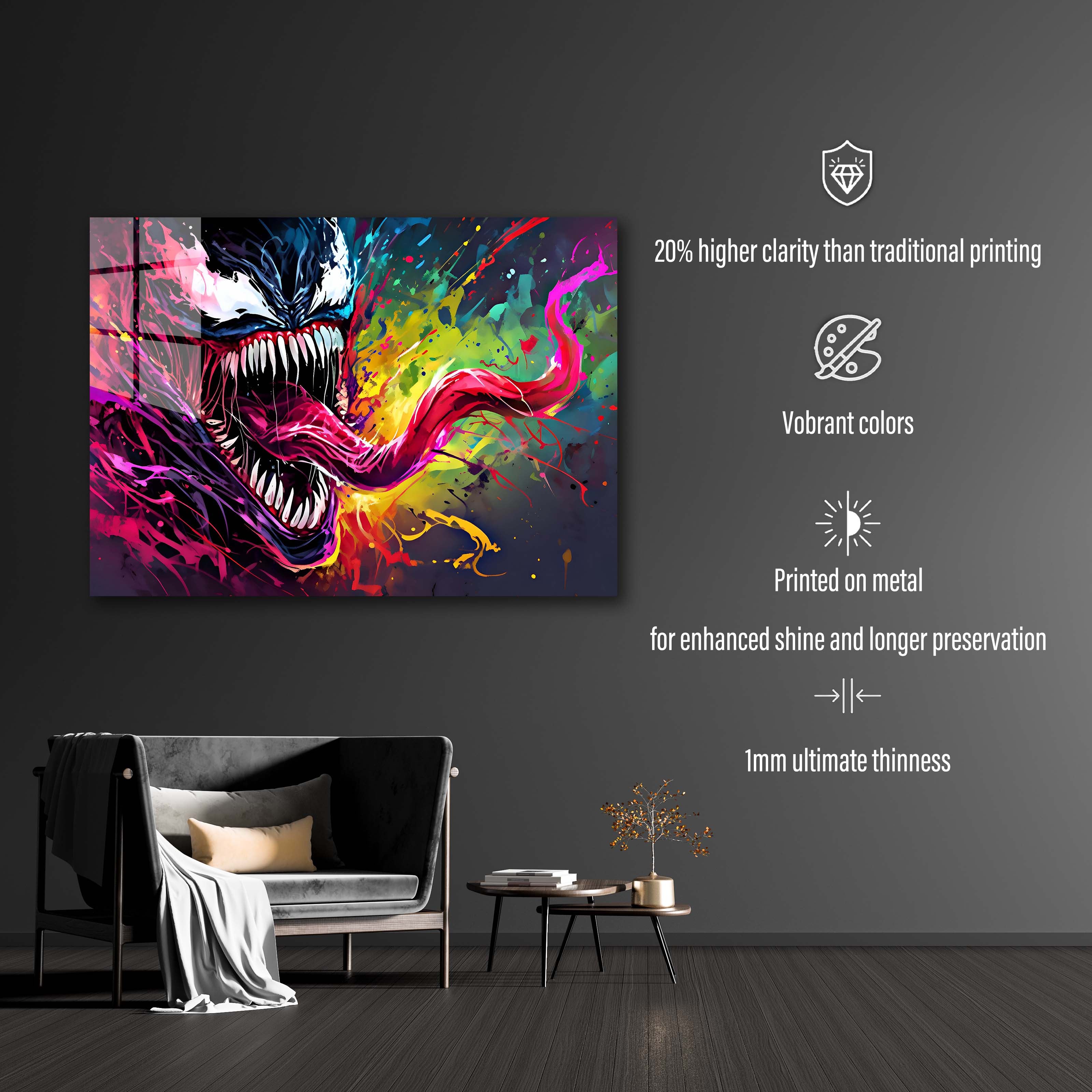 Venom color spread Art-designed by @Blinkburst