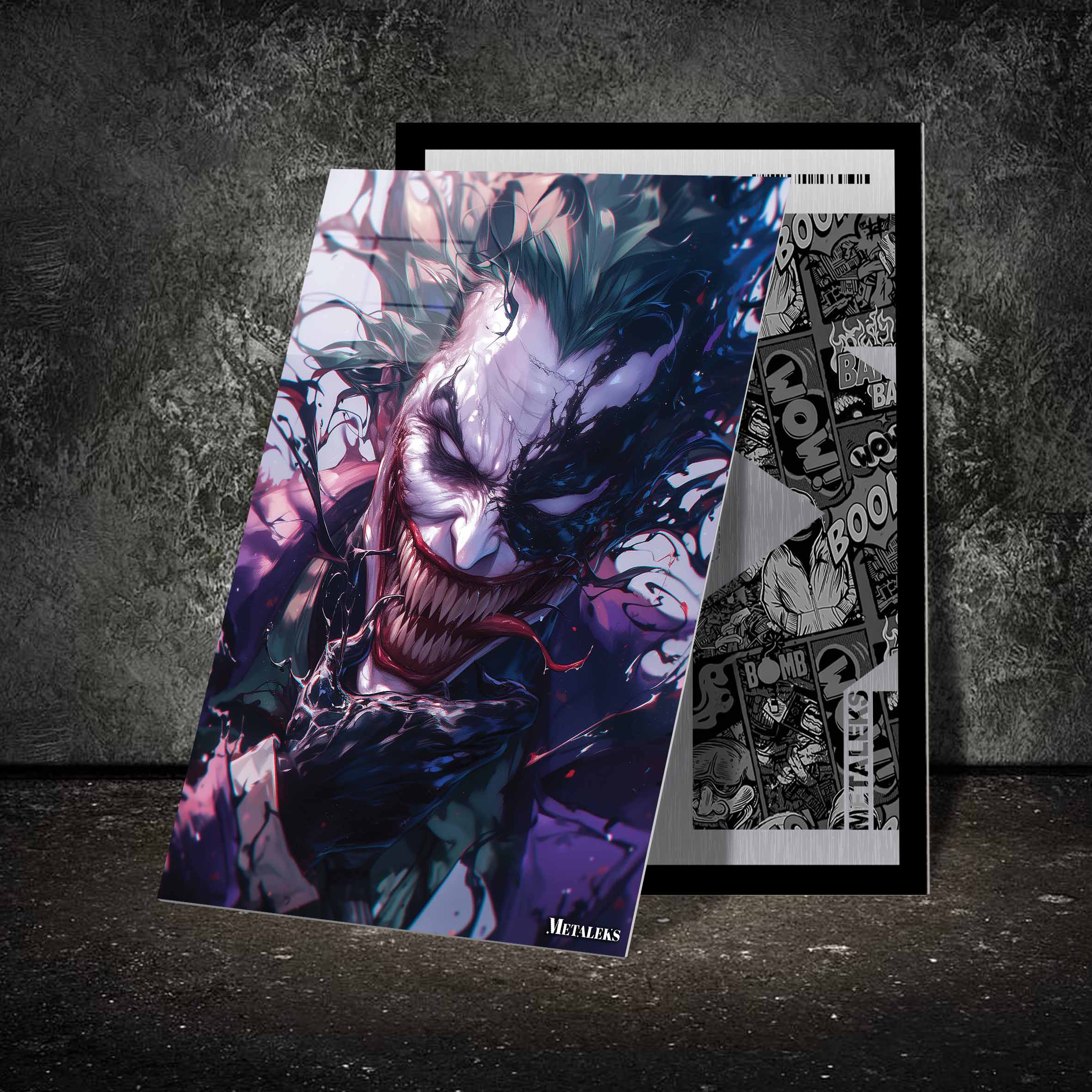 Venomized Joker-designed by @Bullseyee98
