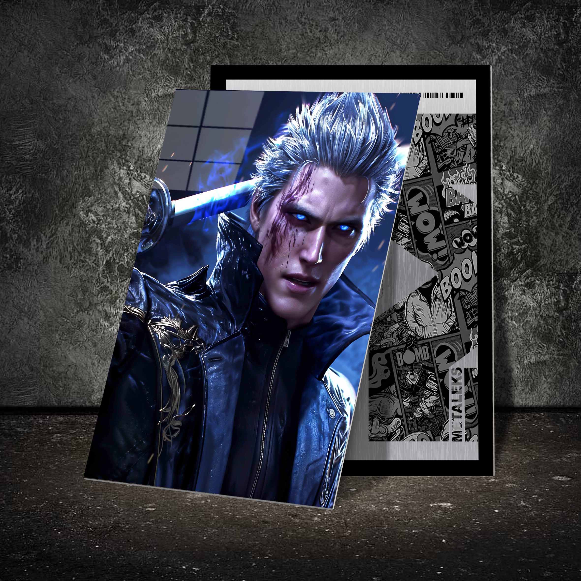 Vergil Devil May Cry-designed by @Freiart_mjr