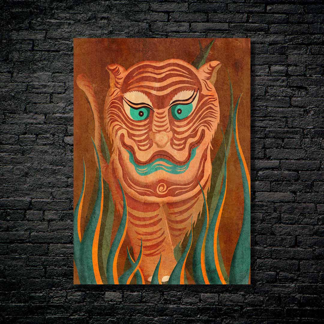 Vietnamese Traditional Tiger-designed by @Cuti Art
