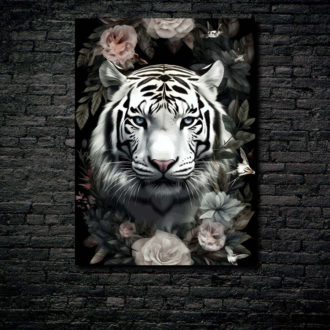 White Tiger-designed by @Puffy Design