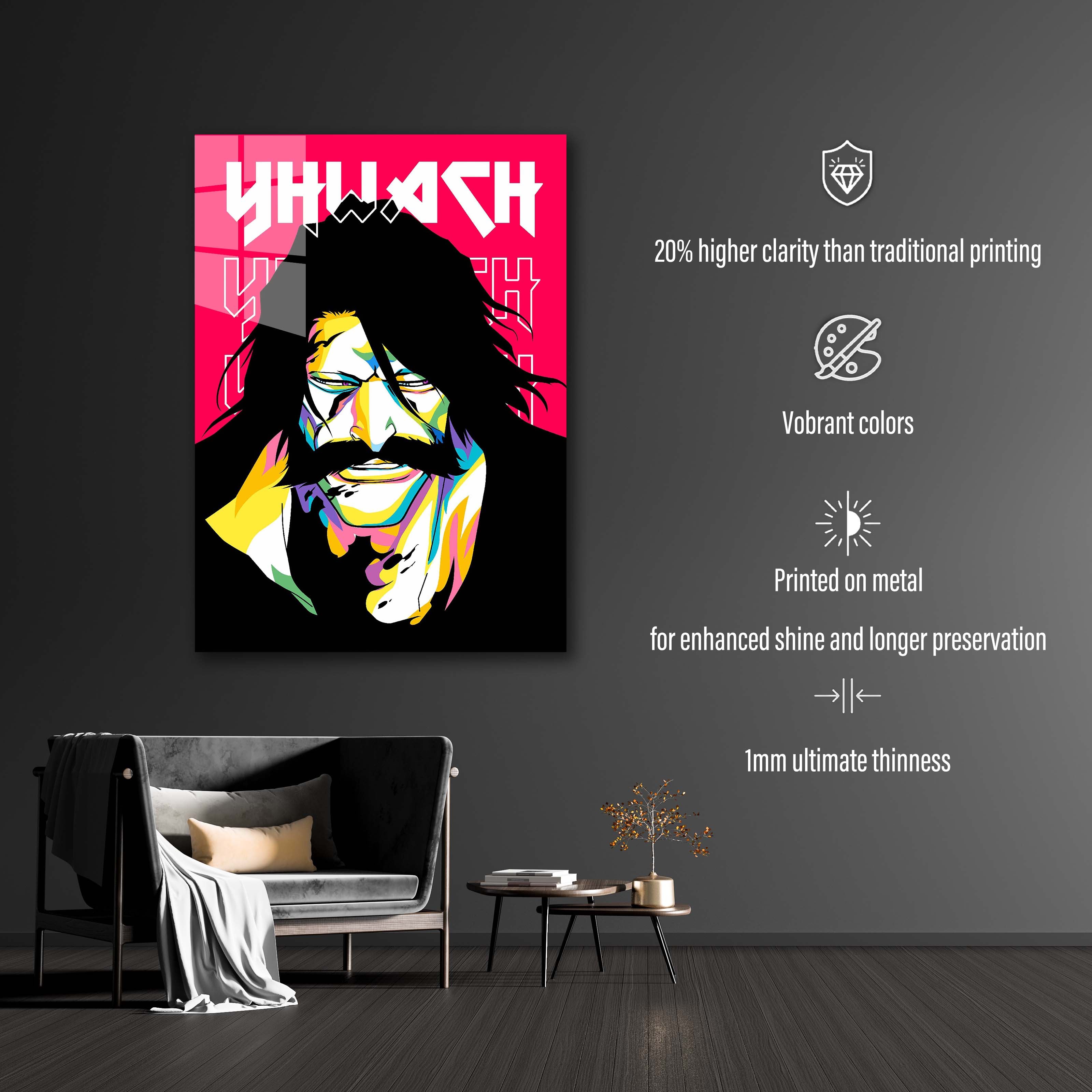 Yhwach in WPAP Style-designed by @V Styler