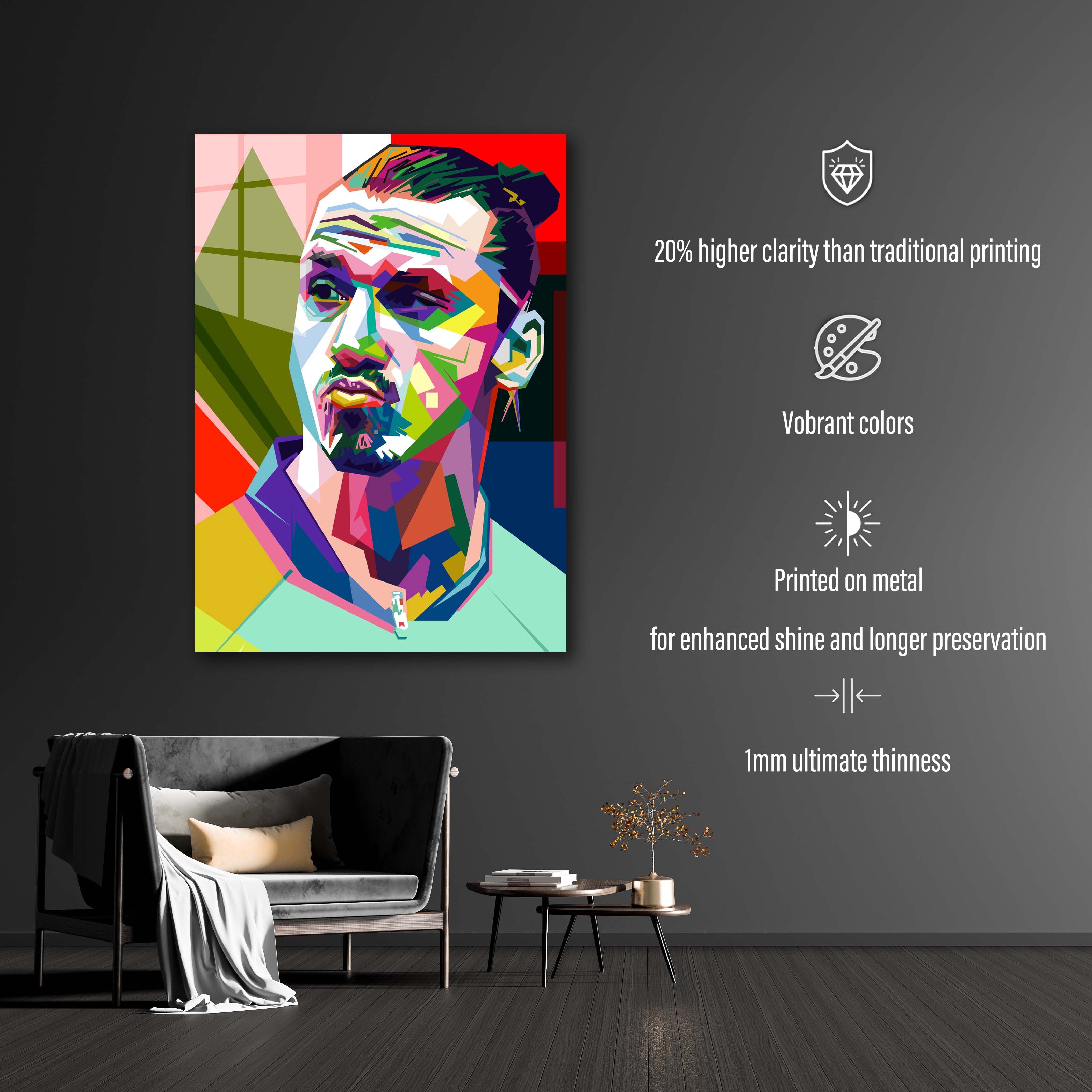 Zlatan Ibrahimović pop art-designed by @KAVIE