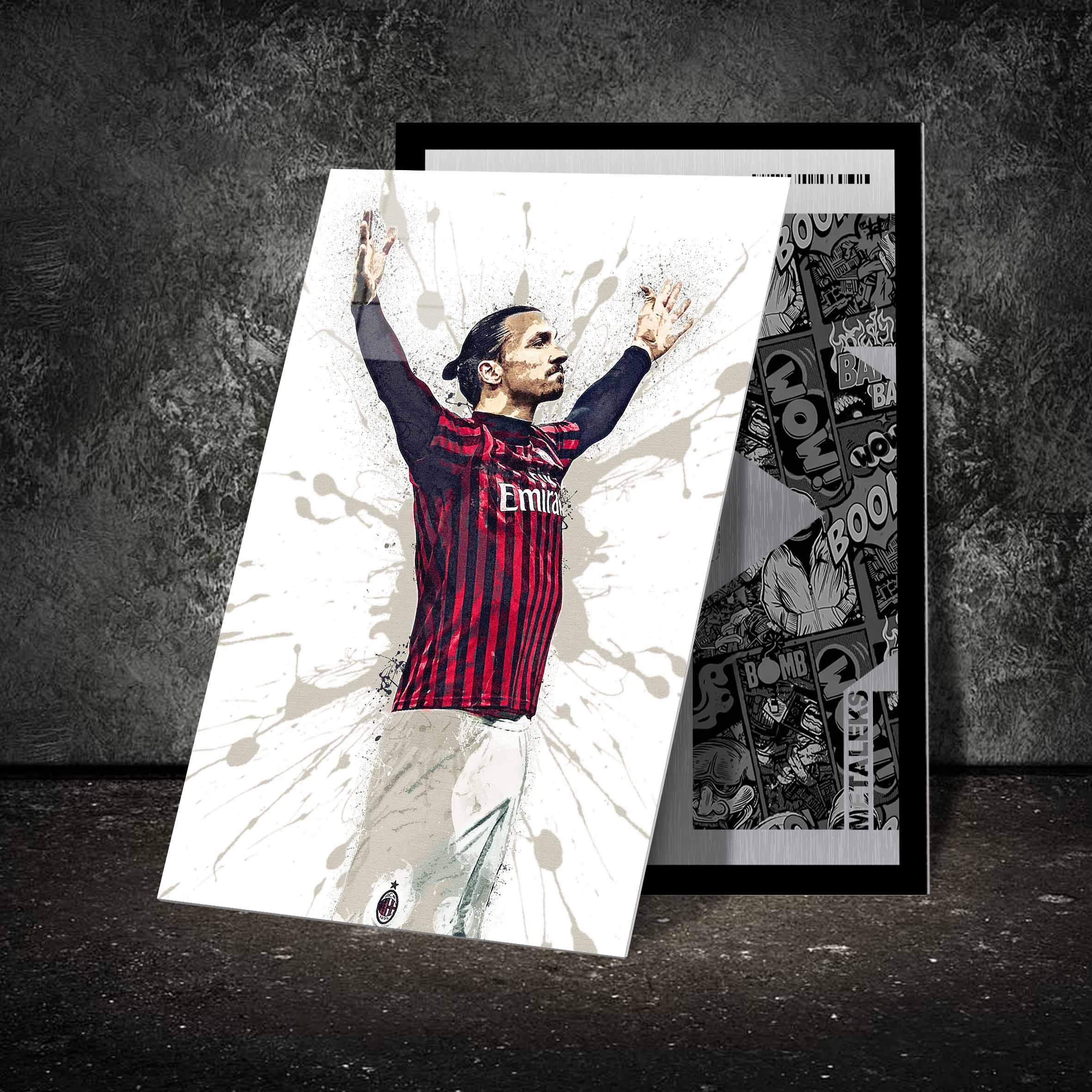 Zlatan Ibrahimovic poster-Artwork by @Hoang Van Thuan