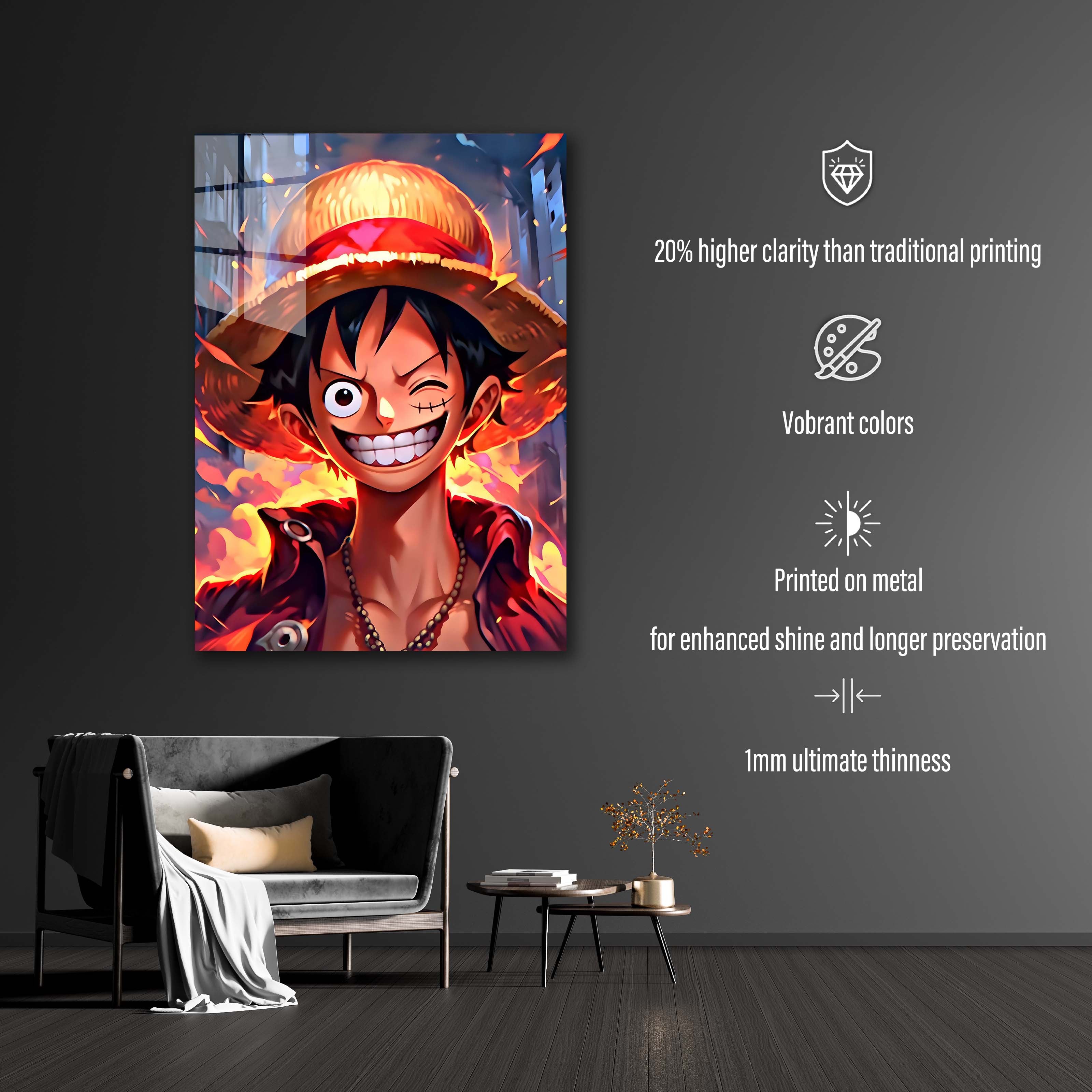 Zoom Portrait of Monkey D luffy-designed by @Vid_M@tion