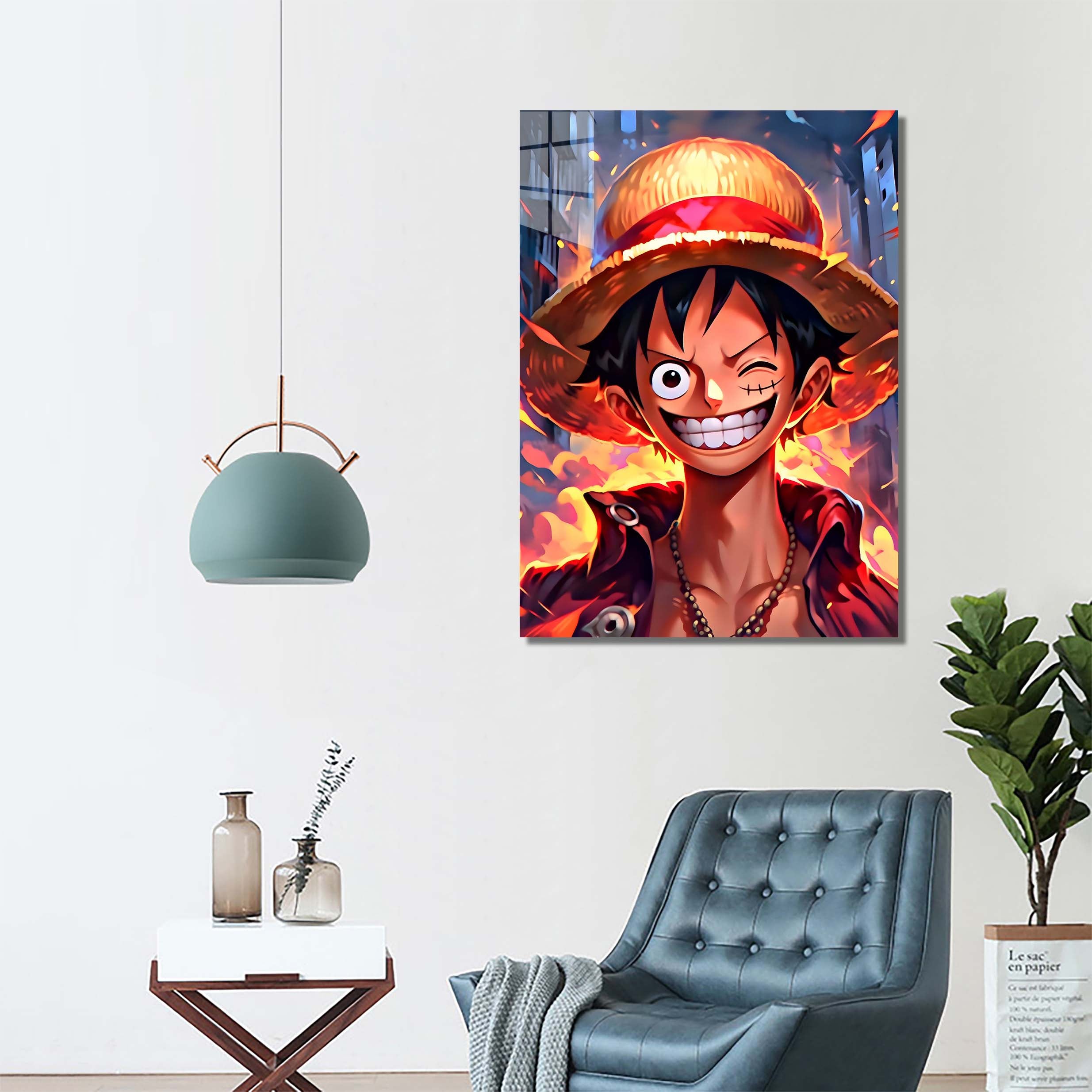 Zoom Portrait of Monkey D luffy