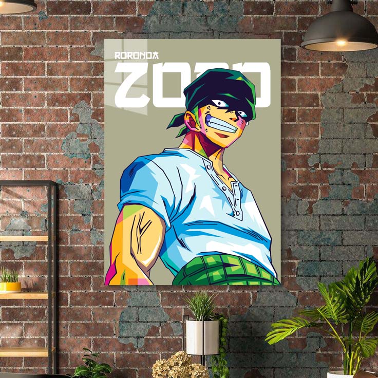 Zoro Pop Art-designed by @Dico Graphy