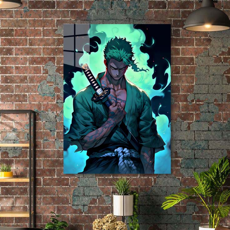 Zoro roronoa from one piece anime-designed by @Vid_M@tion