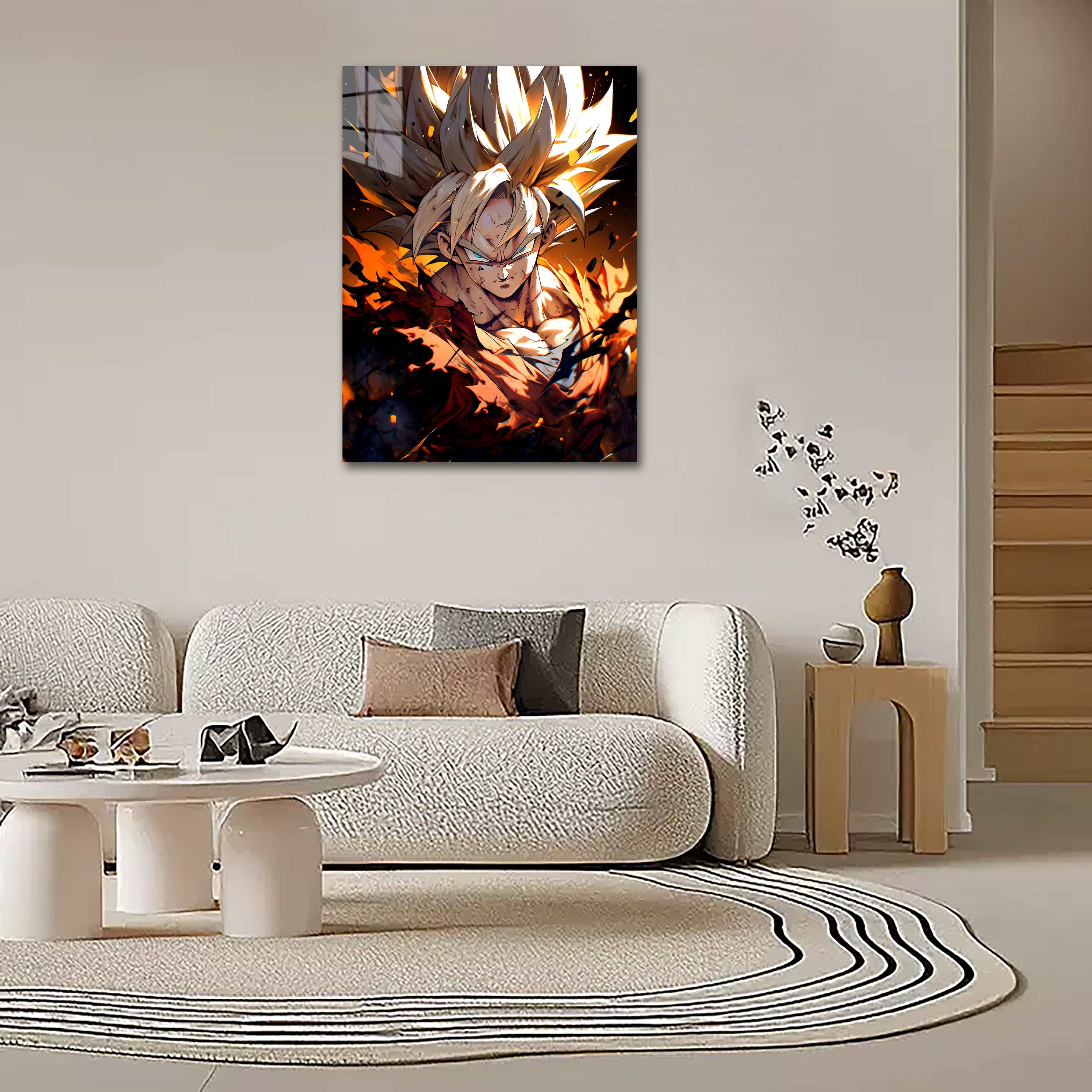 angry goku-Artwork by @By_Monkai