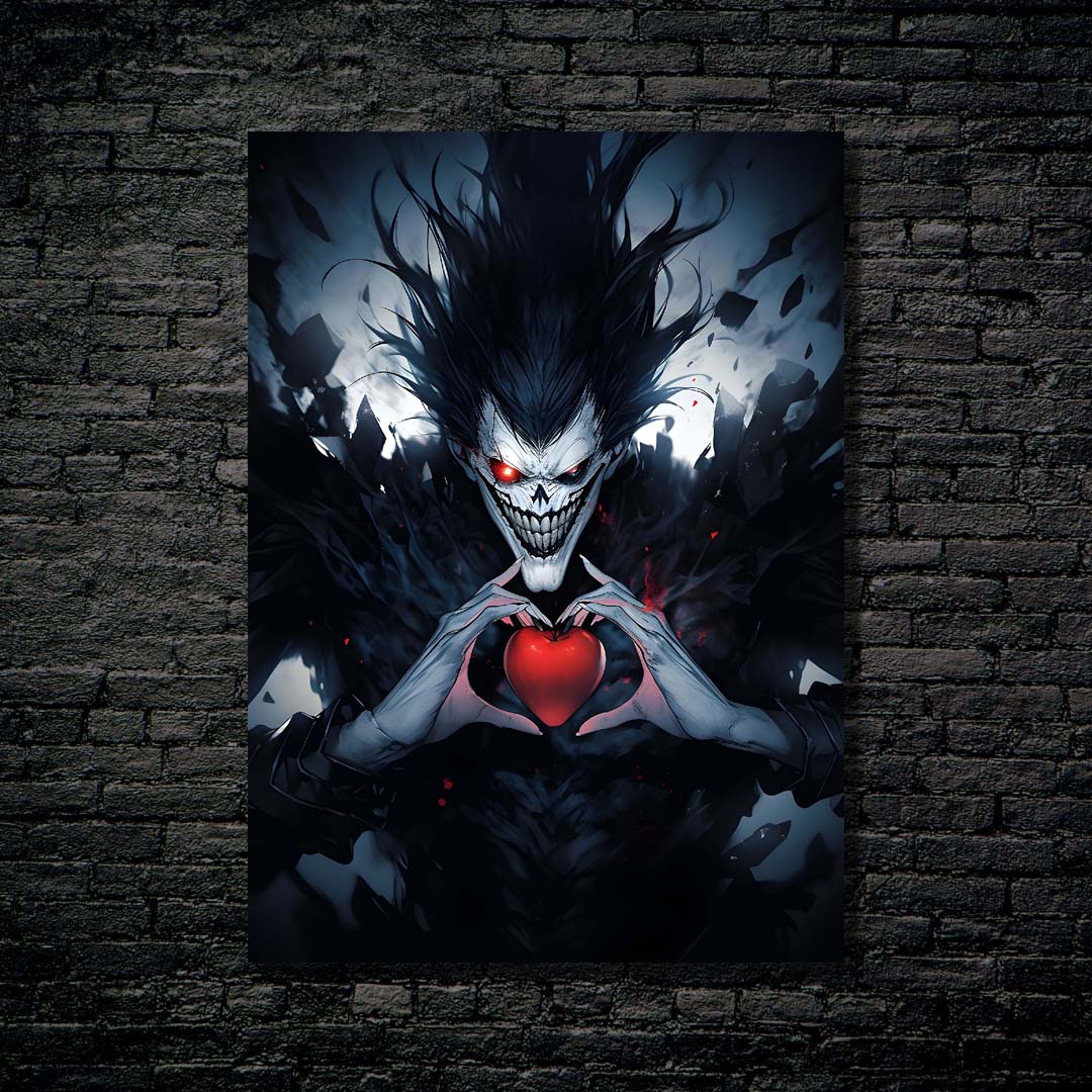 anime death note ryuk-designed by @Aiartmal