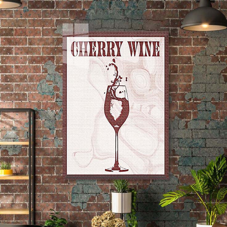 cherry wine-designed by @rizal.az