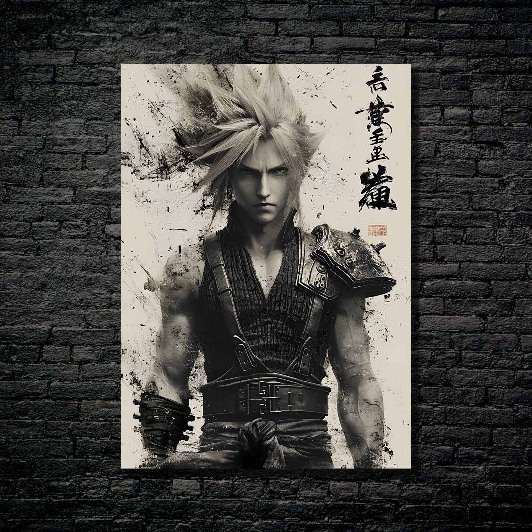 cloud strife art