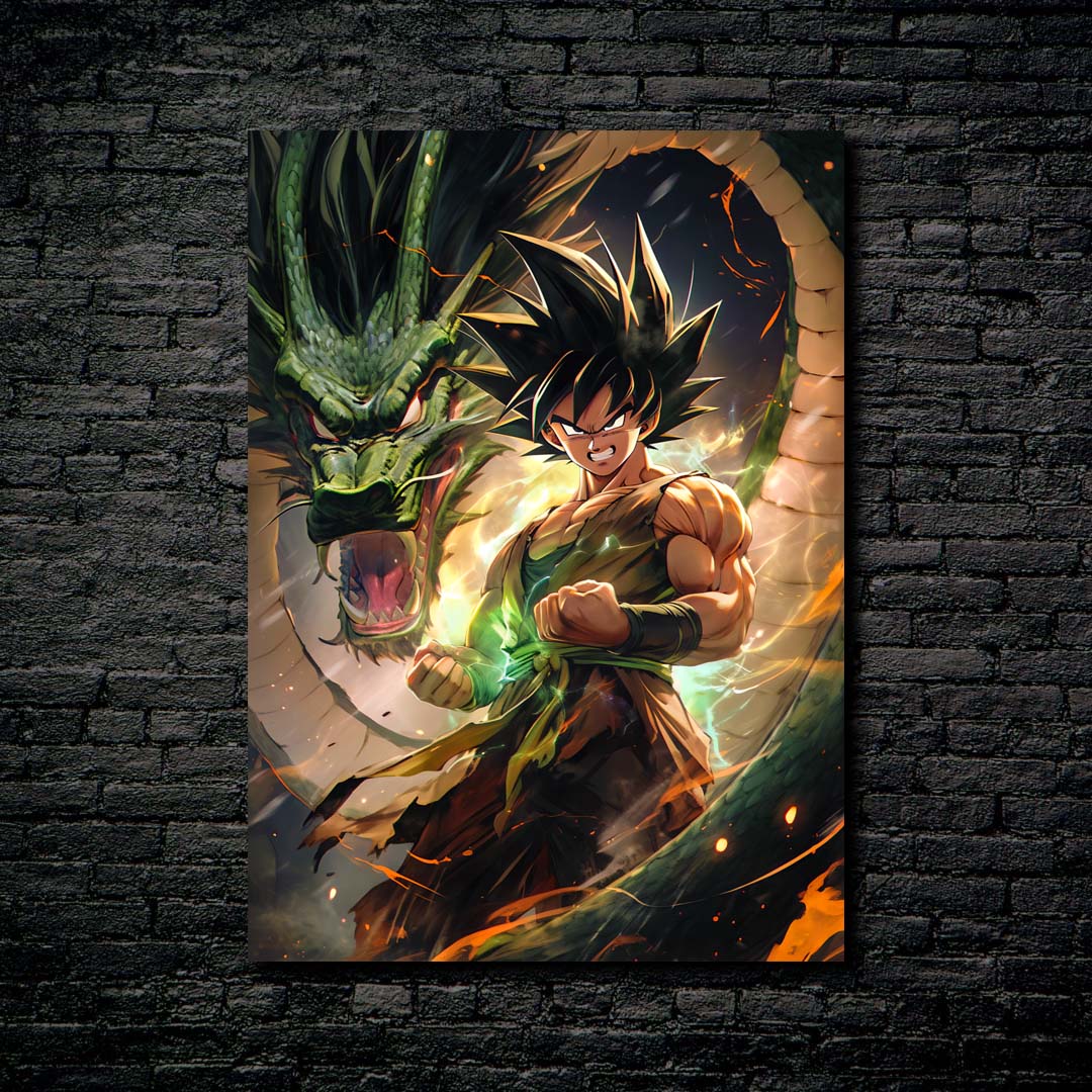 dragon tamer Goku-designed by @Ai_inkdreams