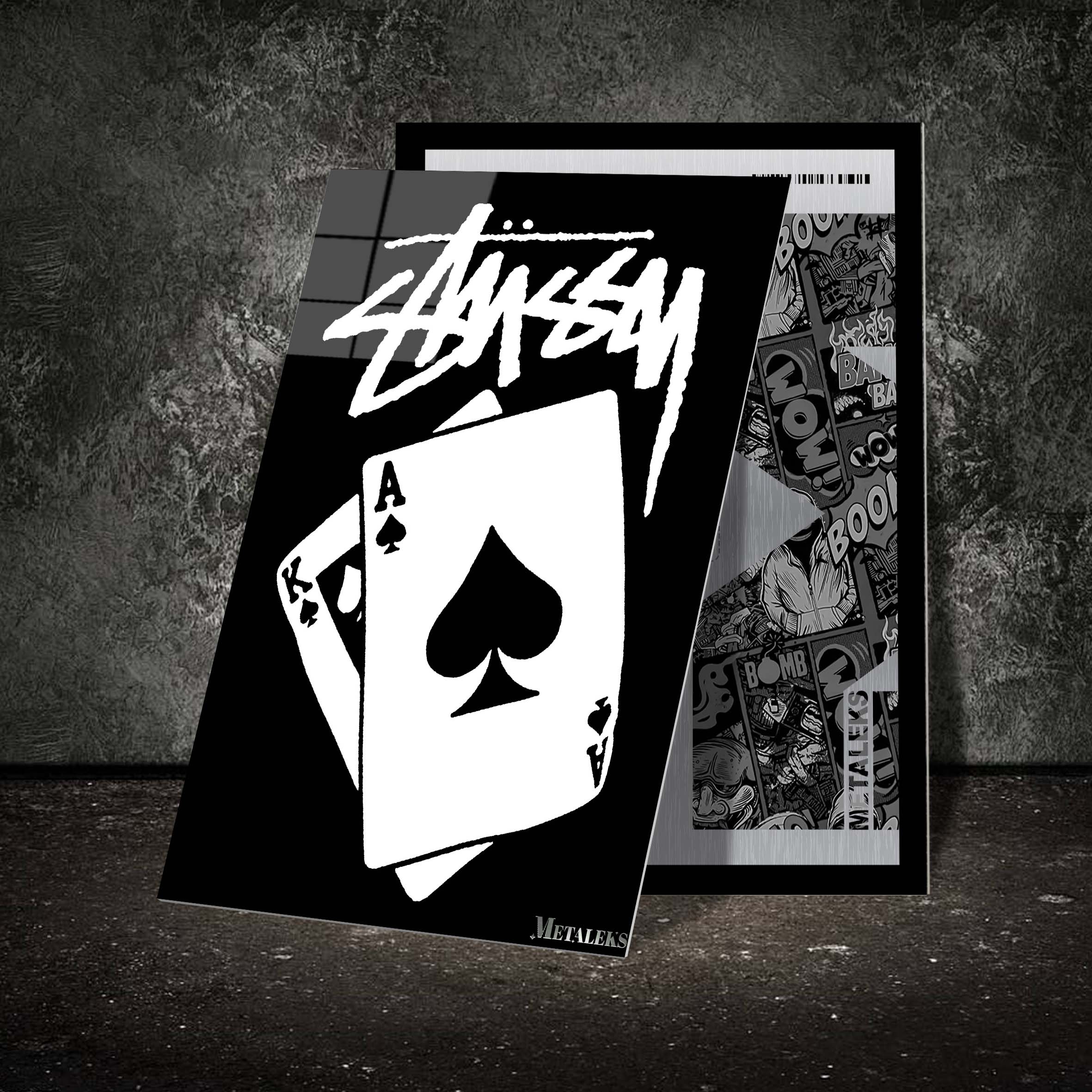 hypebesat card black white-designed by @snekhype