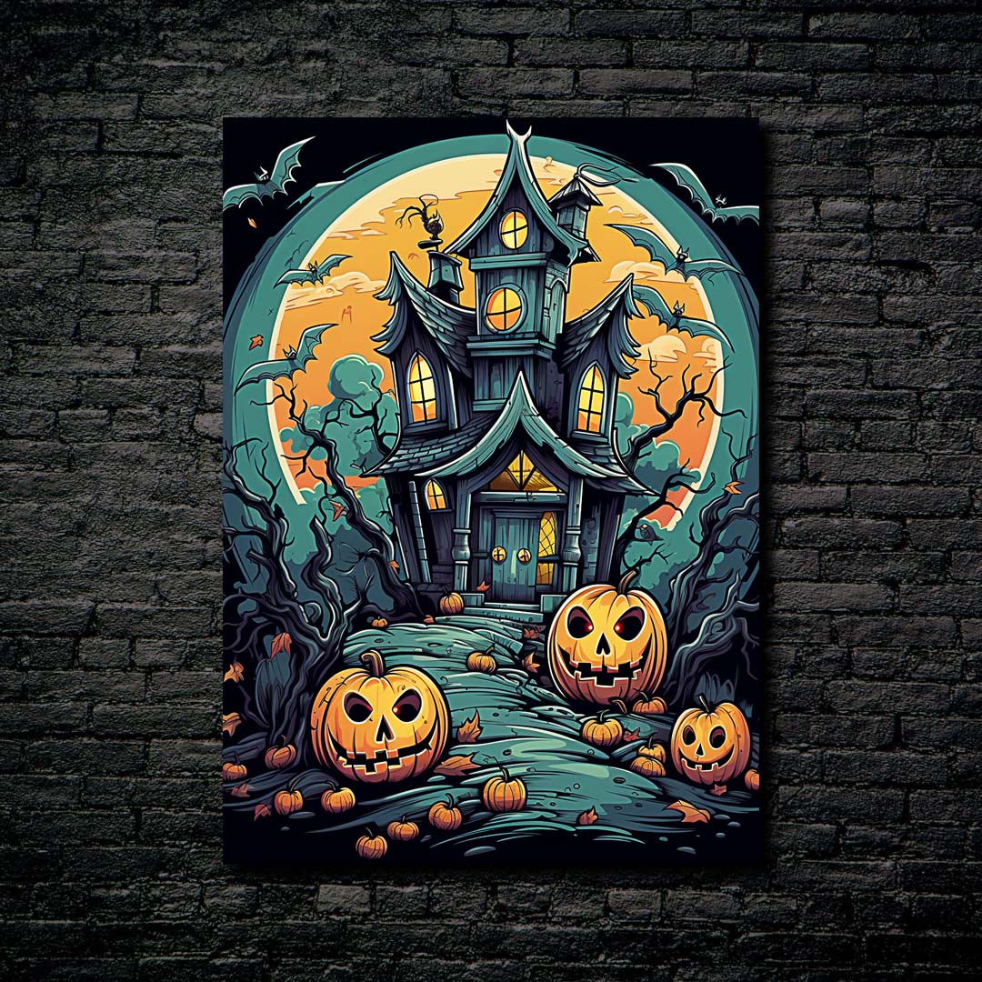 🎃illustration  park halloween3-designed by @muh_asdar4147