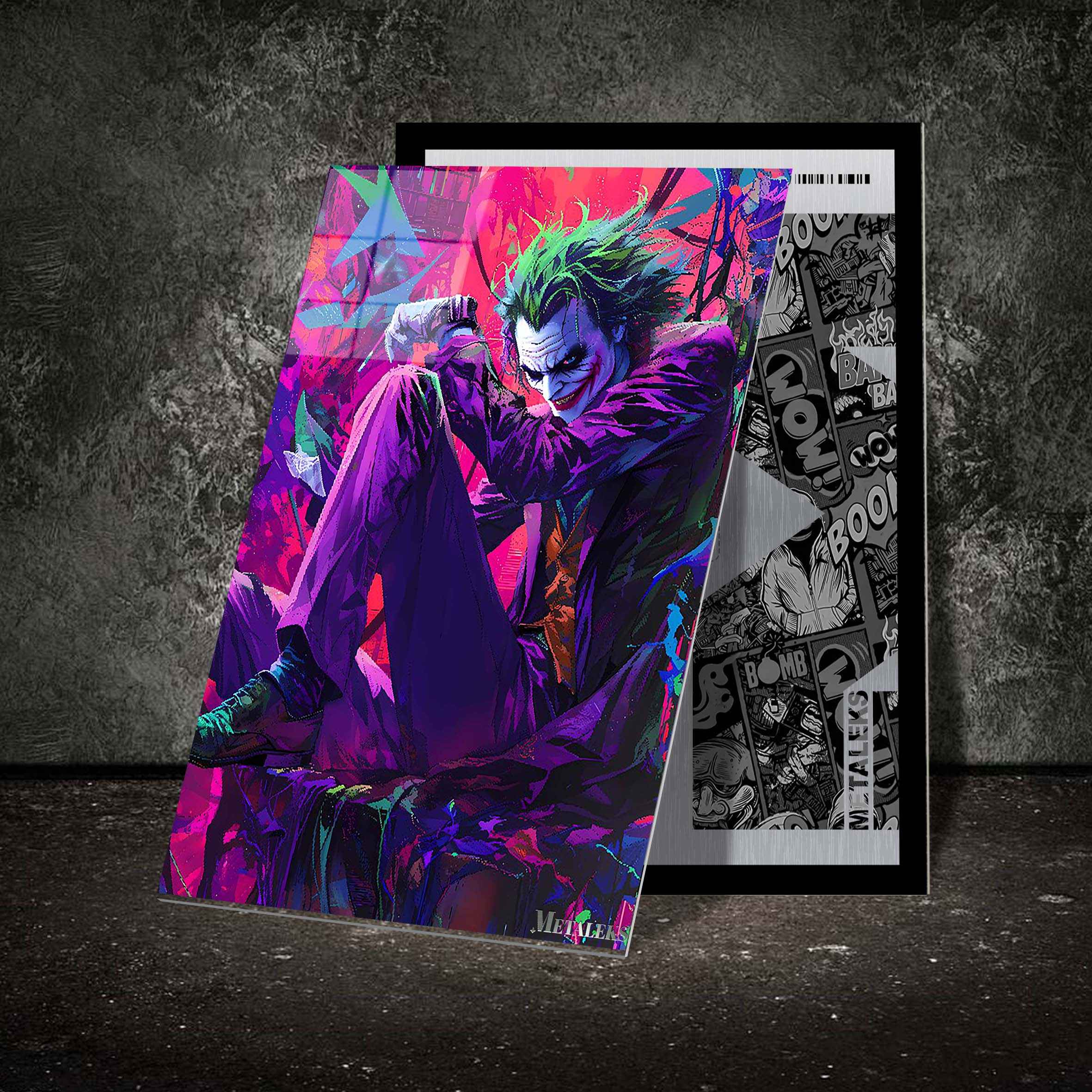joker Purple Smile-designed by @charujan_journey