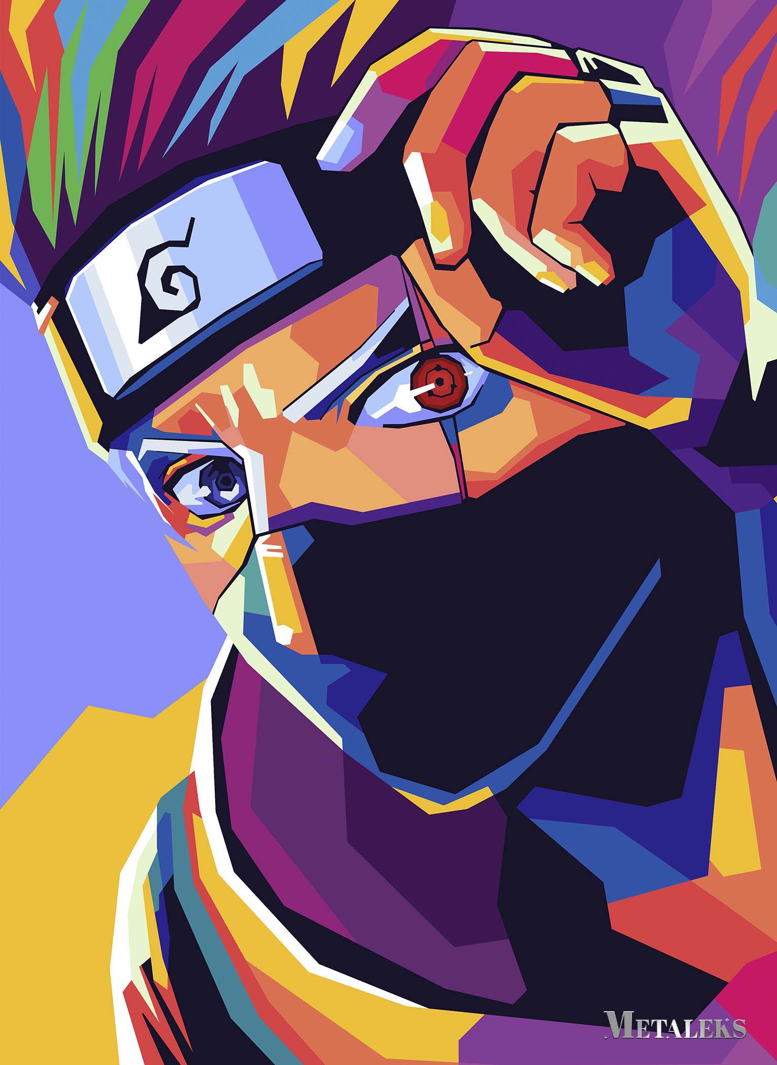 kakashi popart