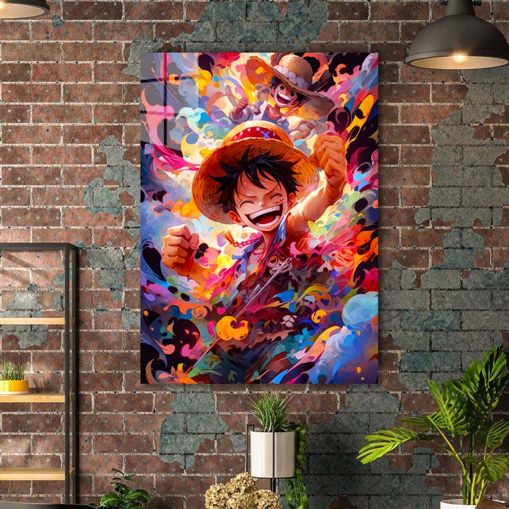 luffy's colorful adventure-designed by @Ai_inkdreams
